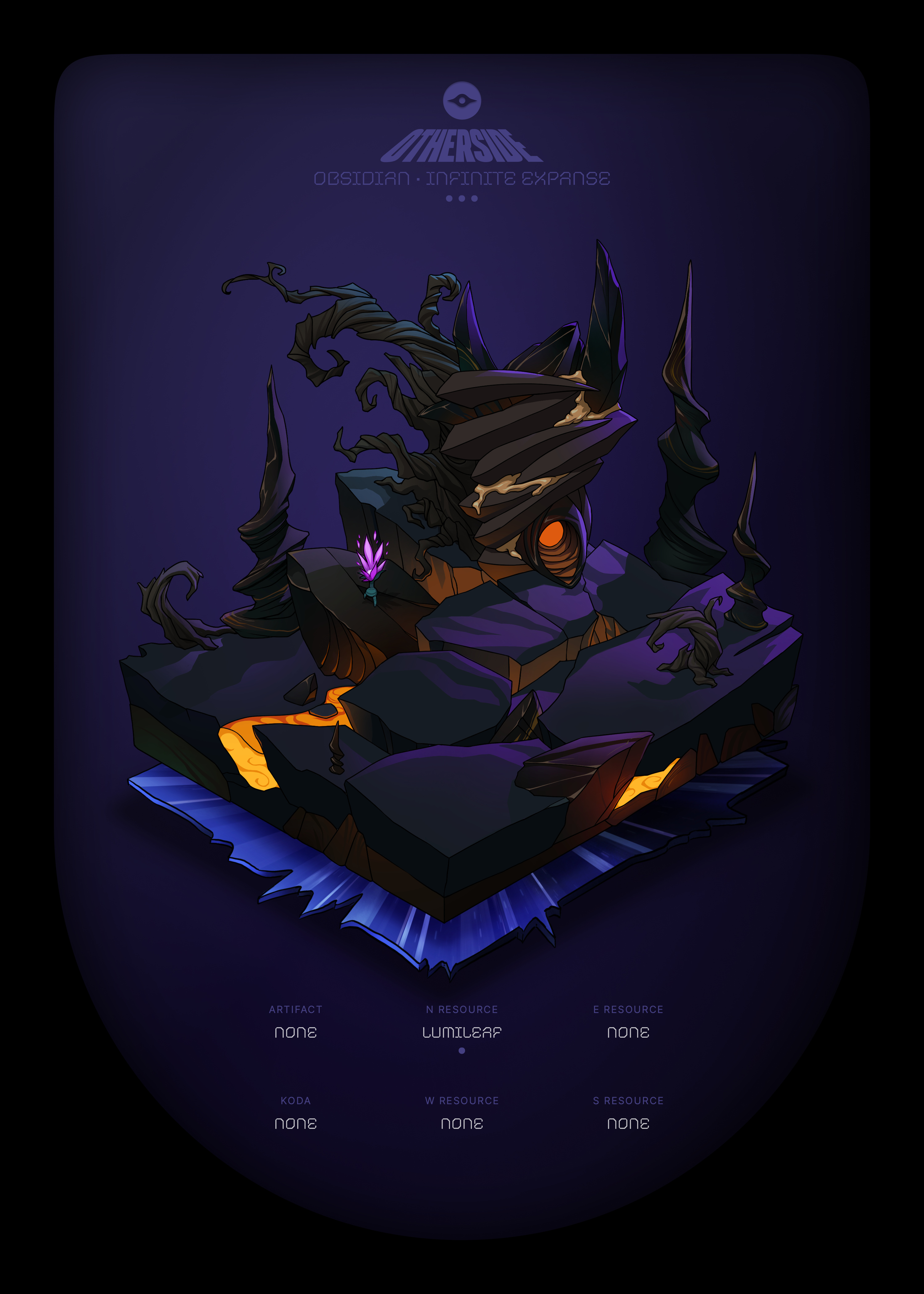 Otherdeed #50245 — Obsidian