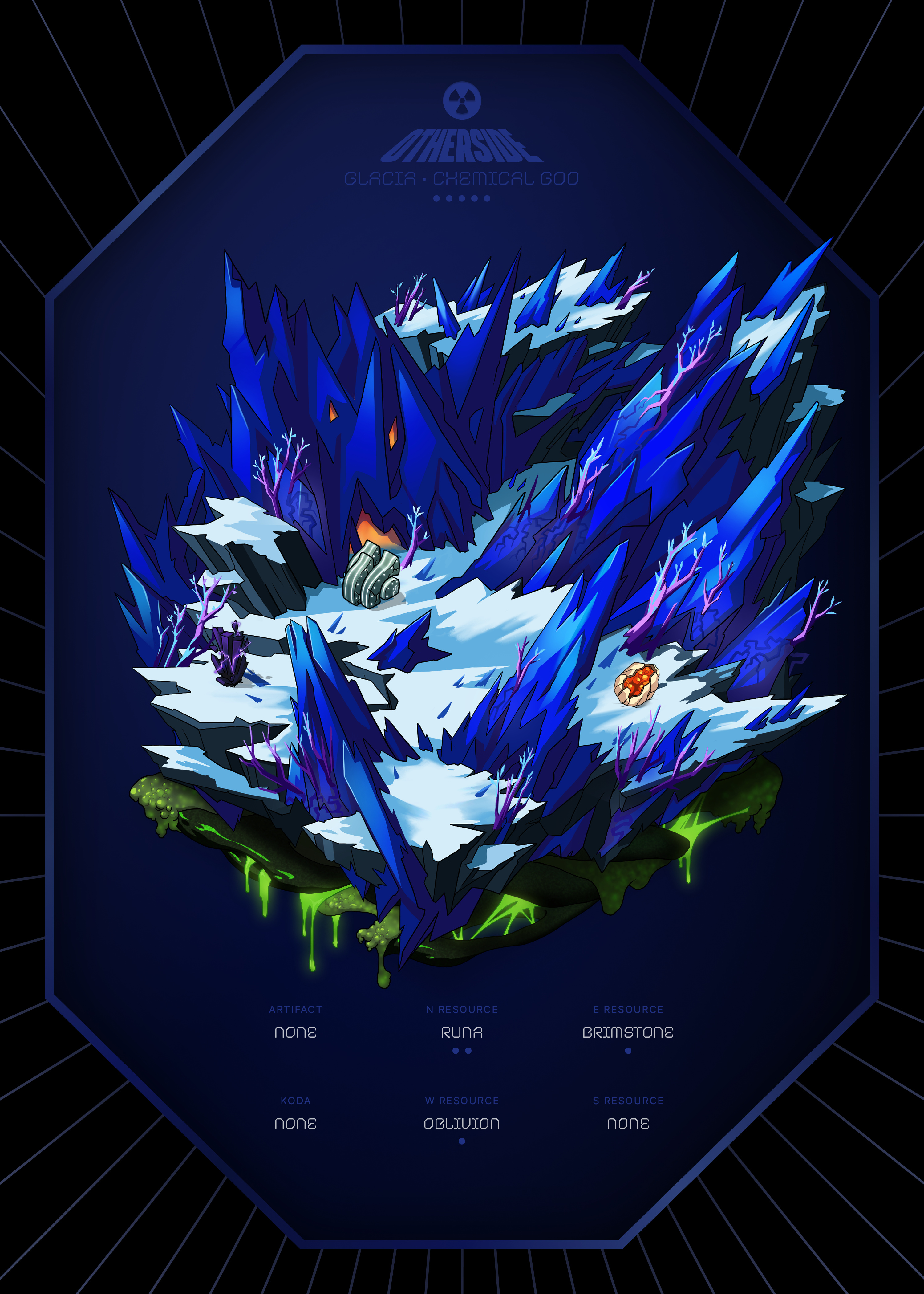 Otherdeed #14615 — Glacia