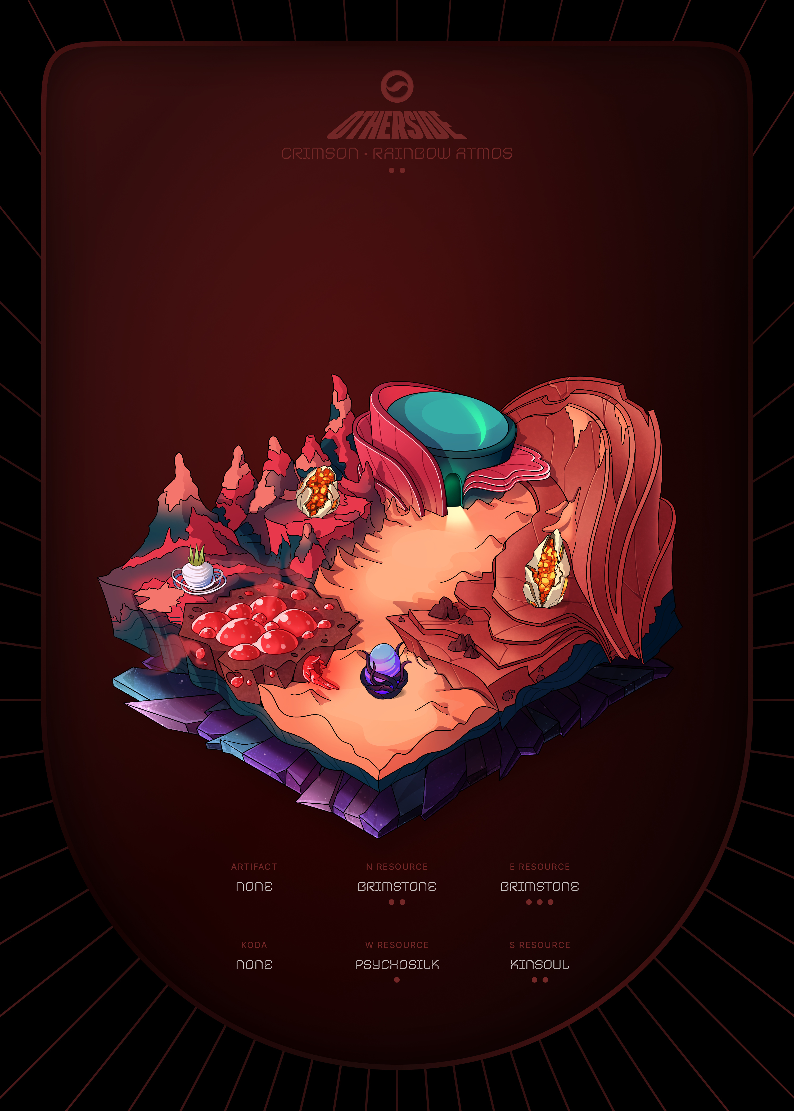 Otherdeed #71786 — Crimson