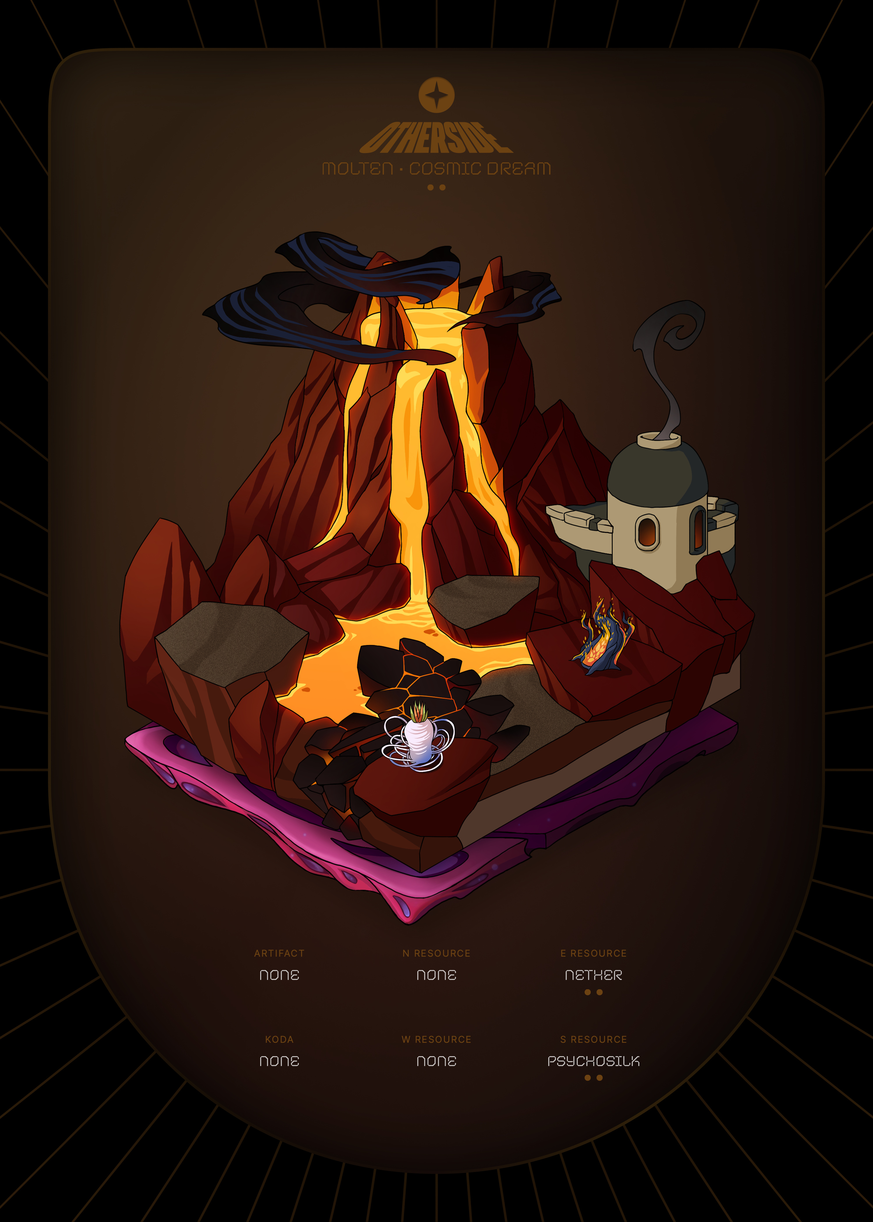 Otherdeed #39383 — Molten