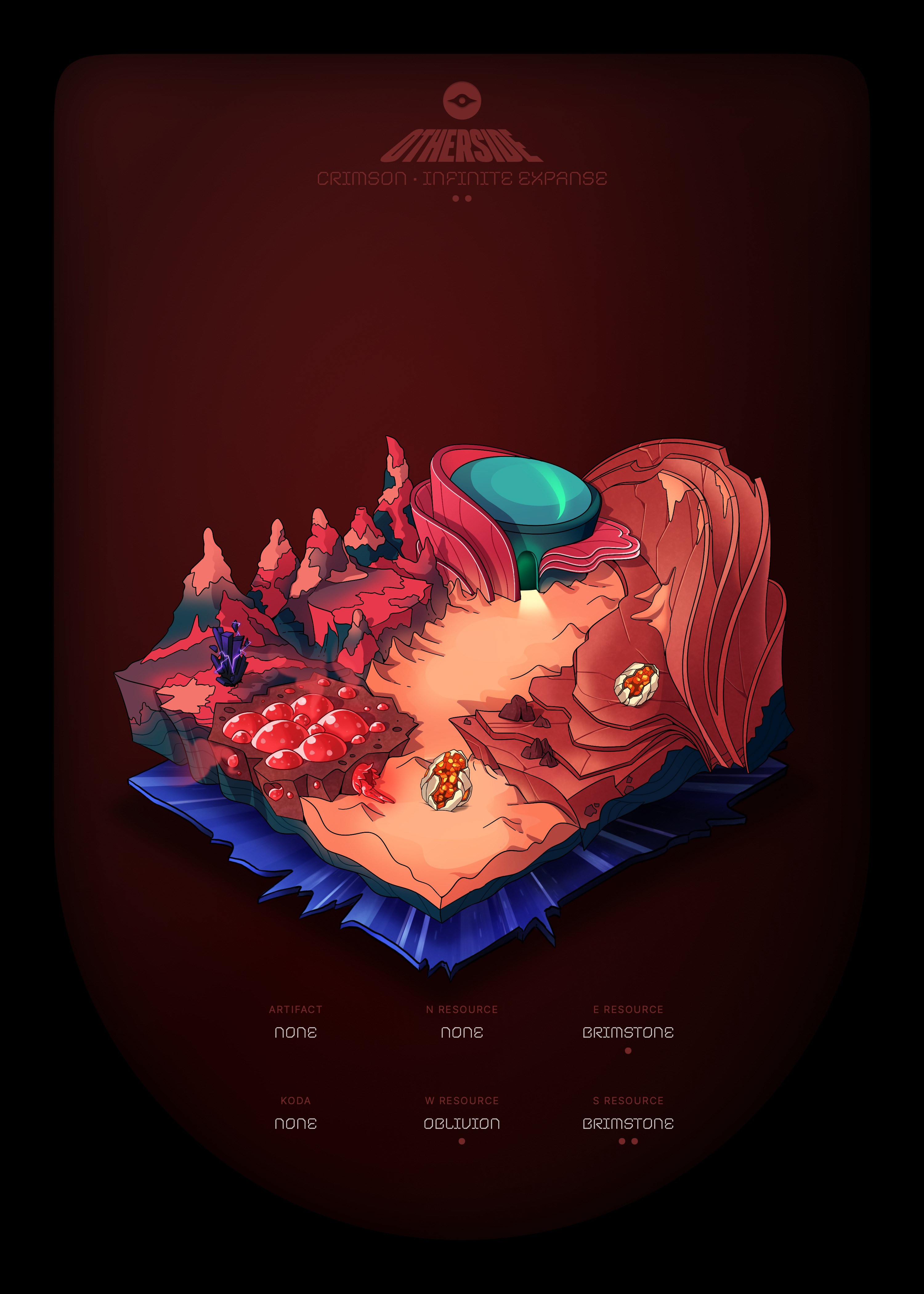 Otherdeed #42911 — Crimson