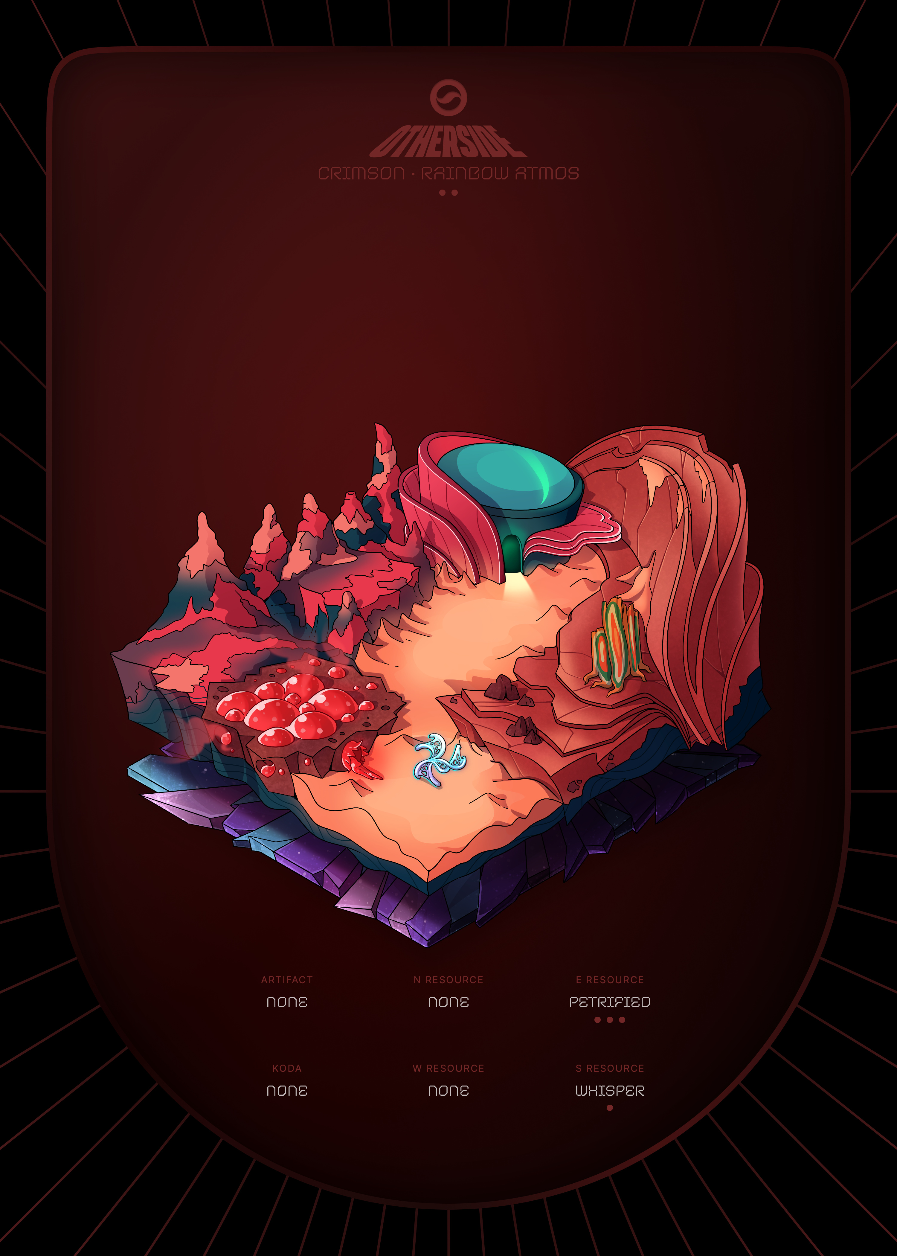 Otherdeed #75066 — Crimson