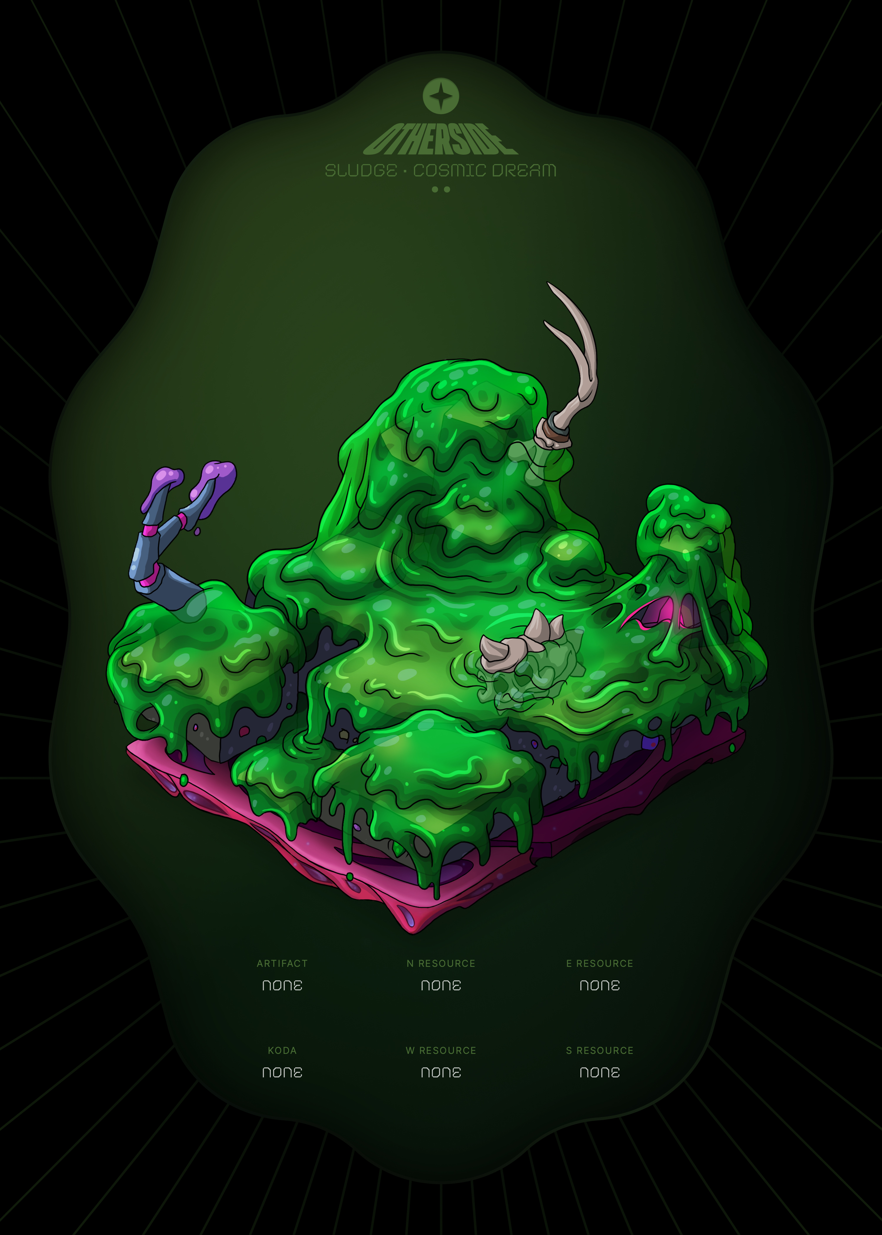 Otherdeed #89328 — Sludge