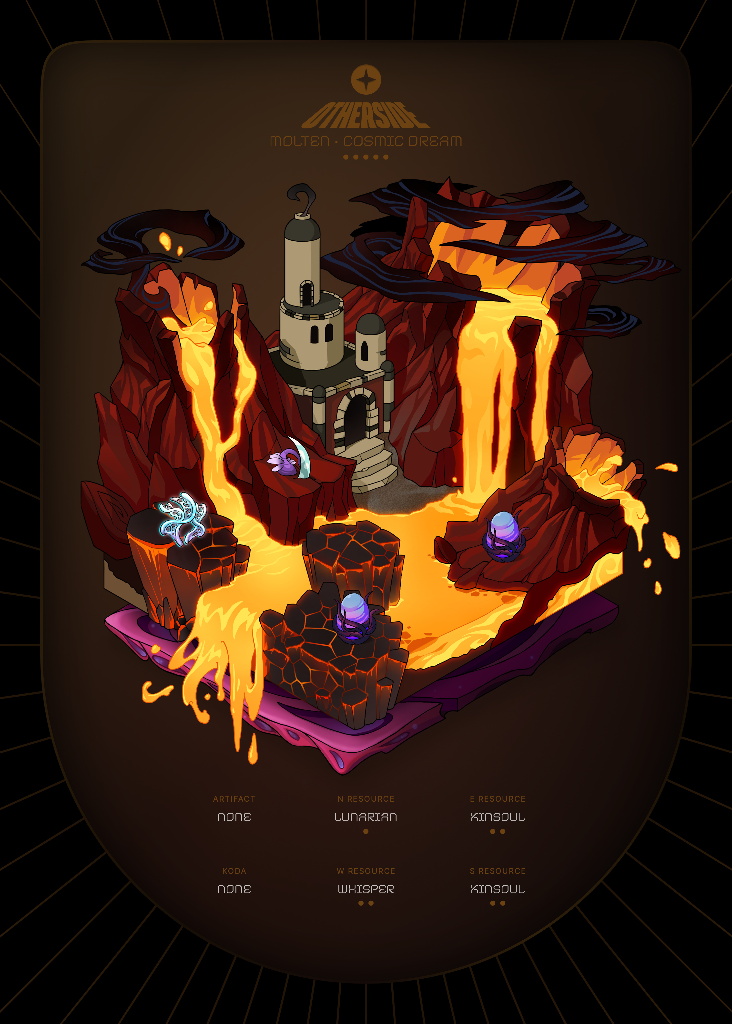 Otherdeed #39774 — Molten