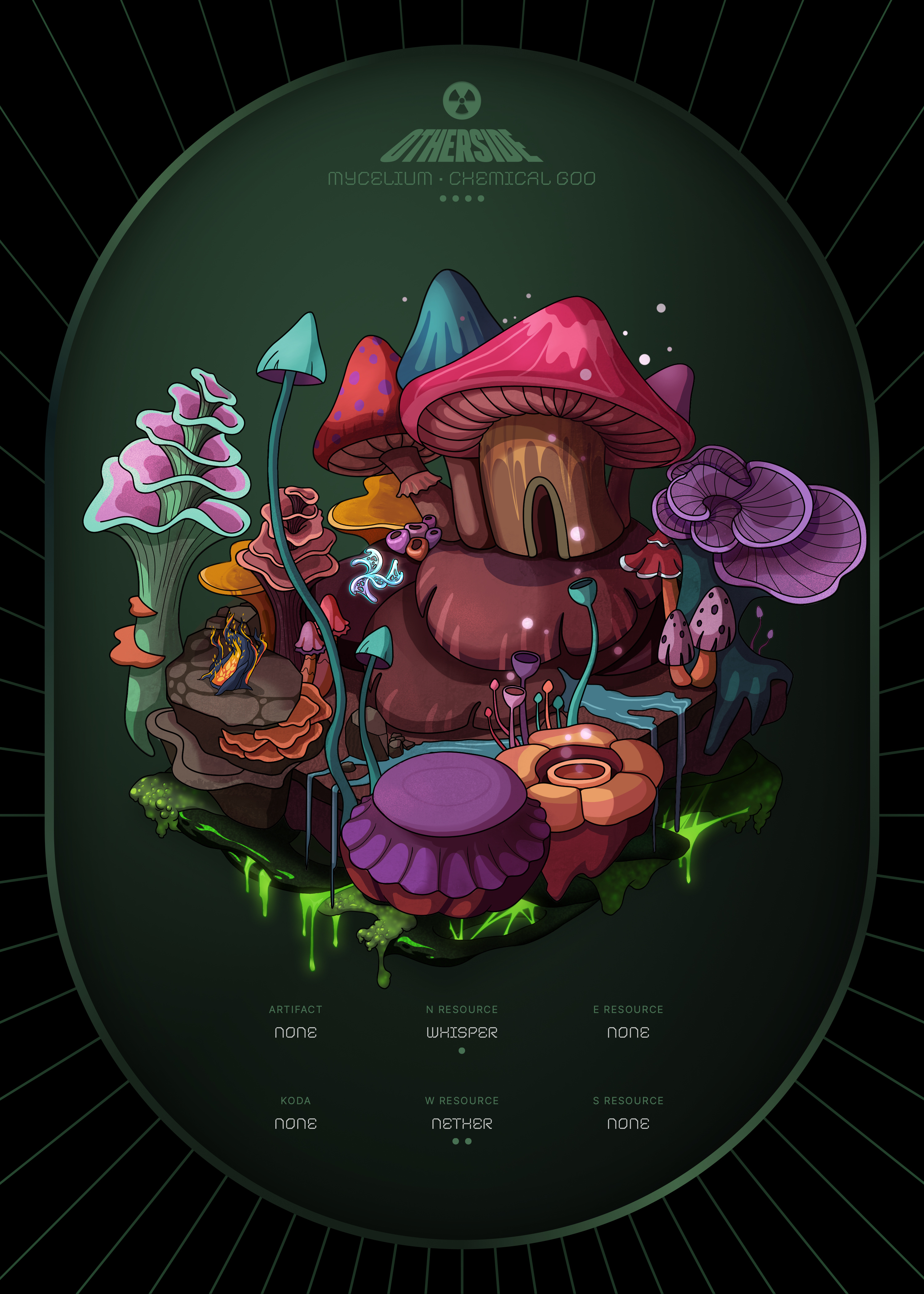 Otherdeed #20366 — Mycelium