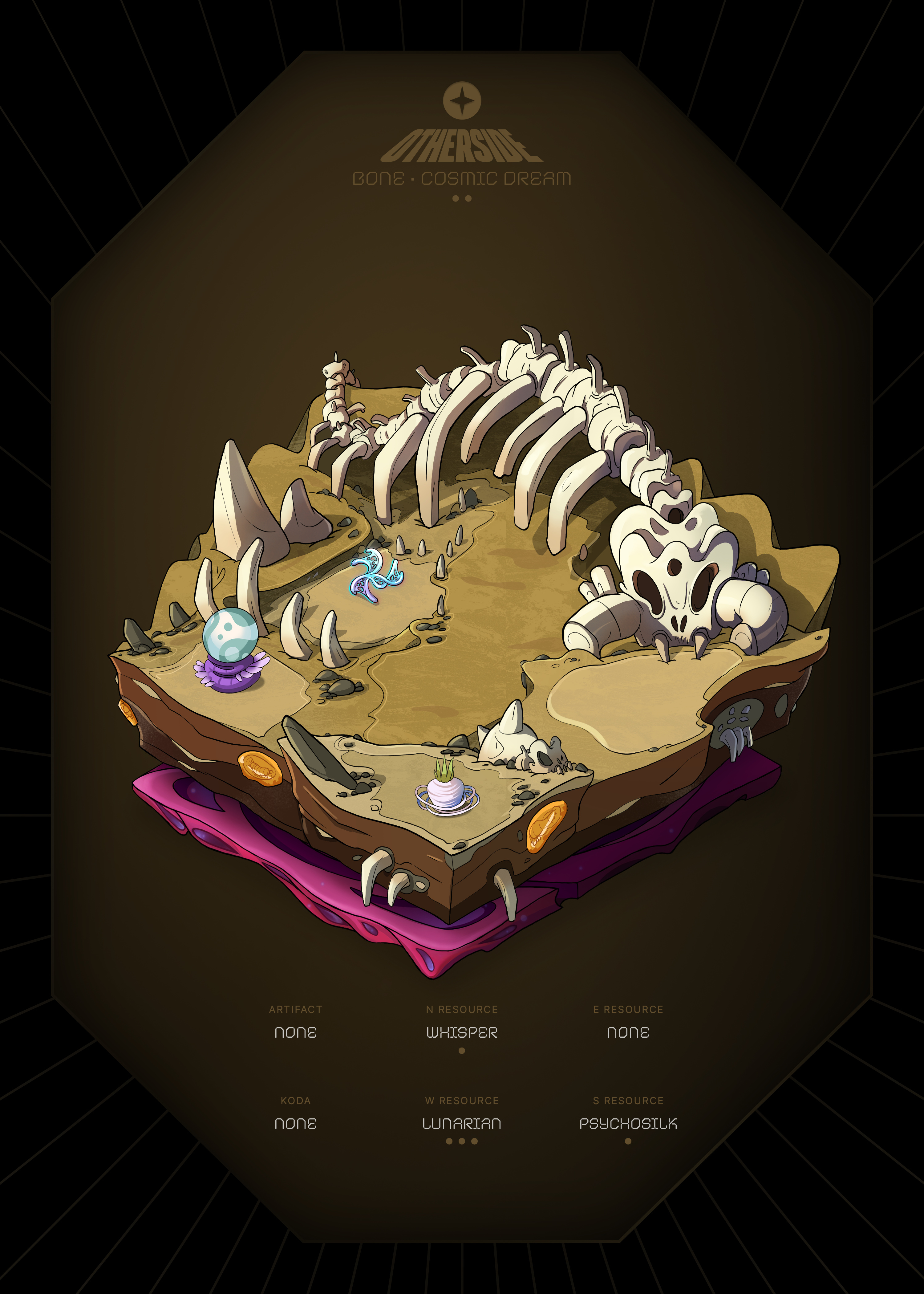 Otherdeed #34594 — Bone