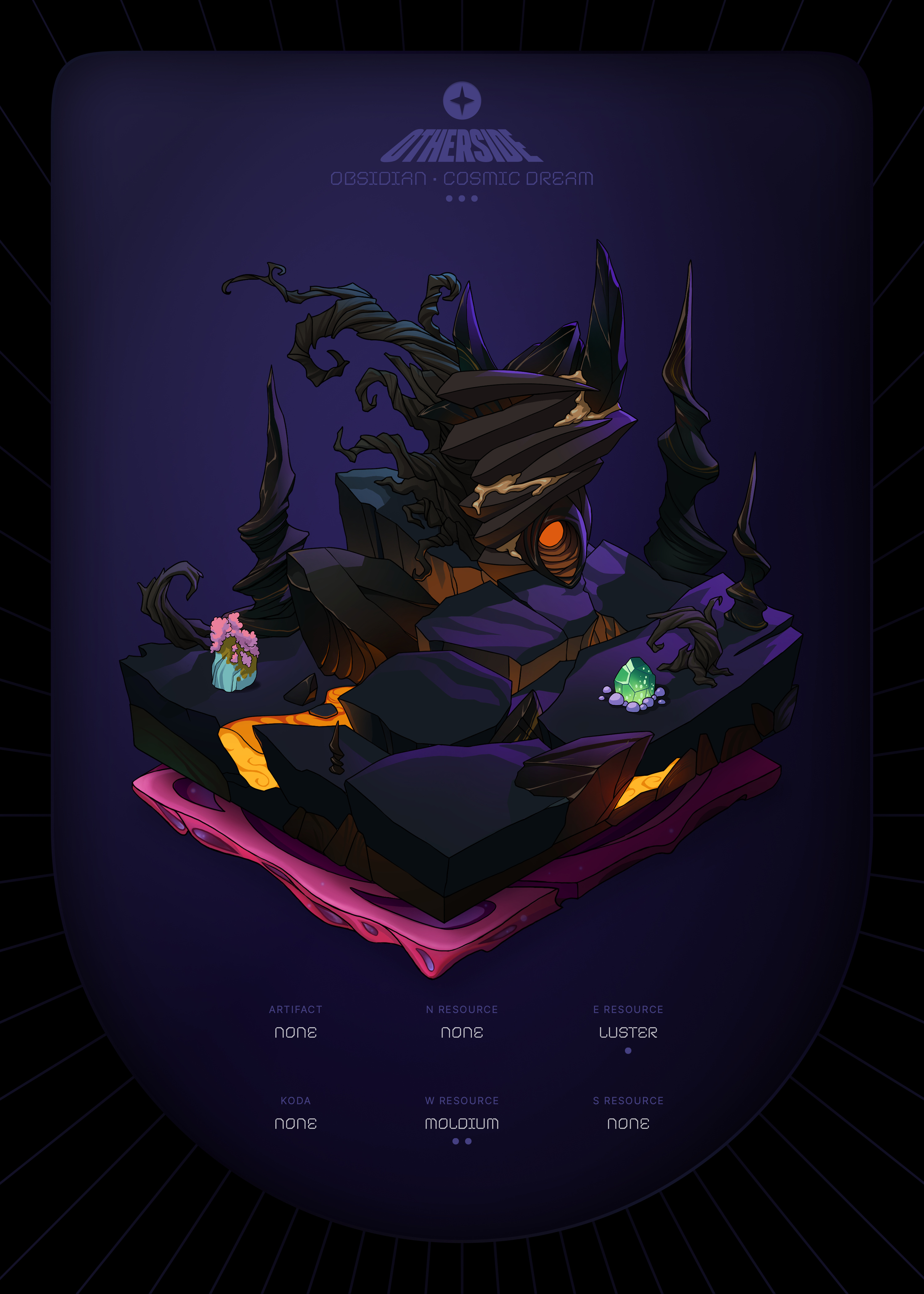 Otherdeed #95731 — Obsidian