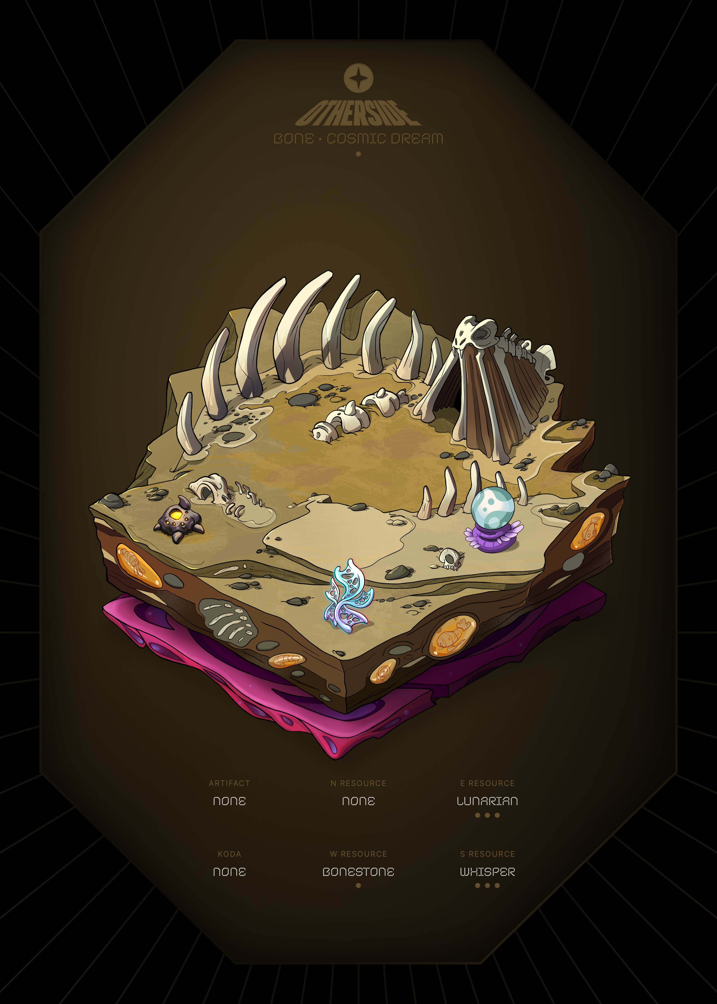 Otherdeed #30098 — Bone