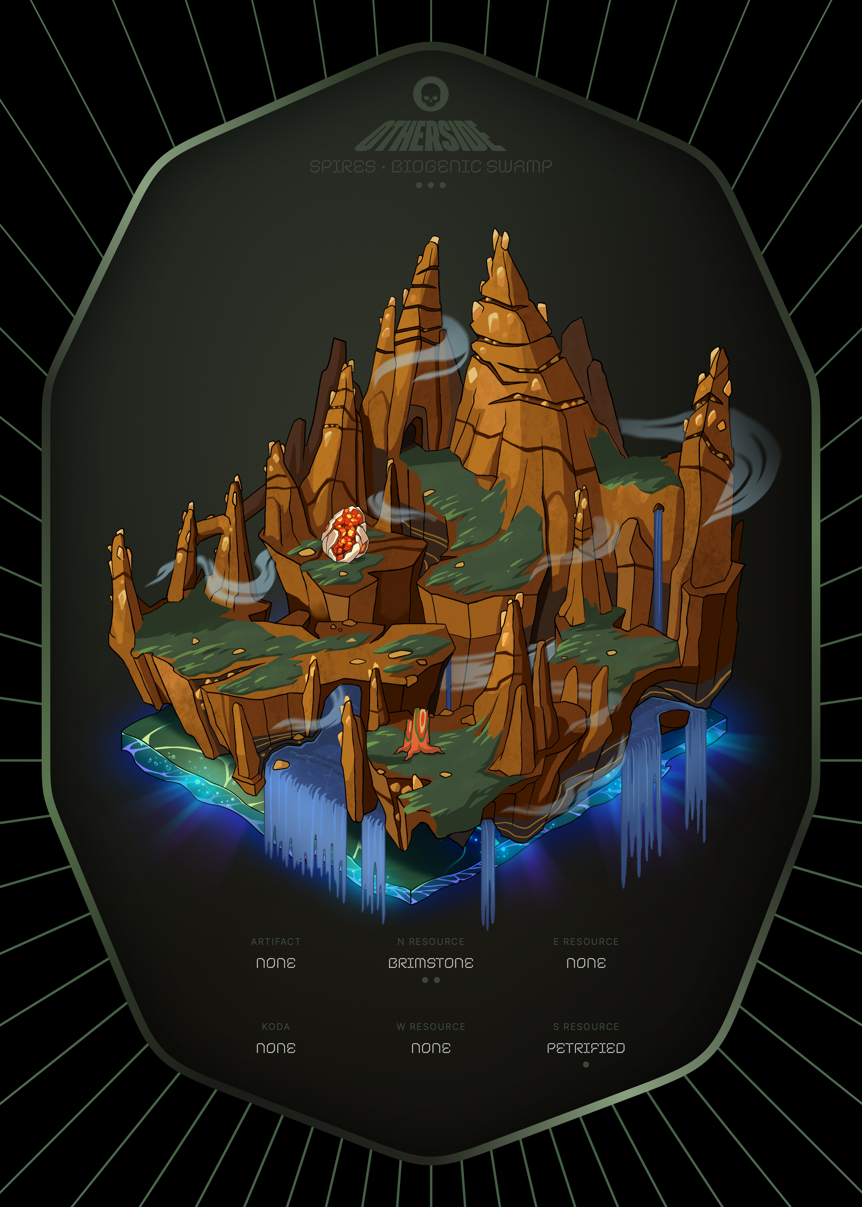 Otherdeed #210 — Spires