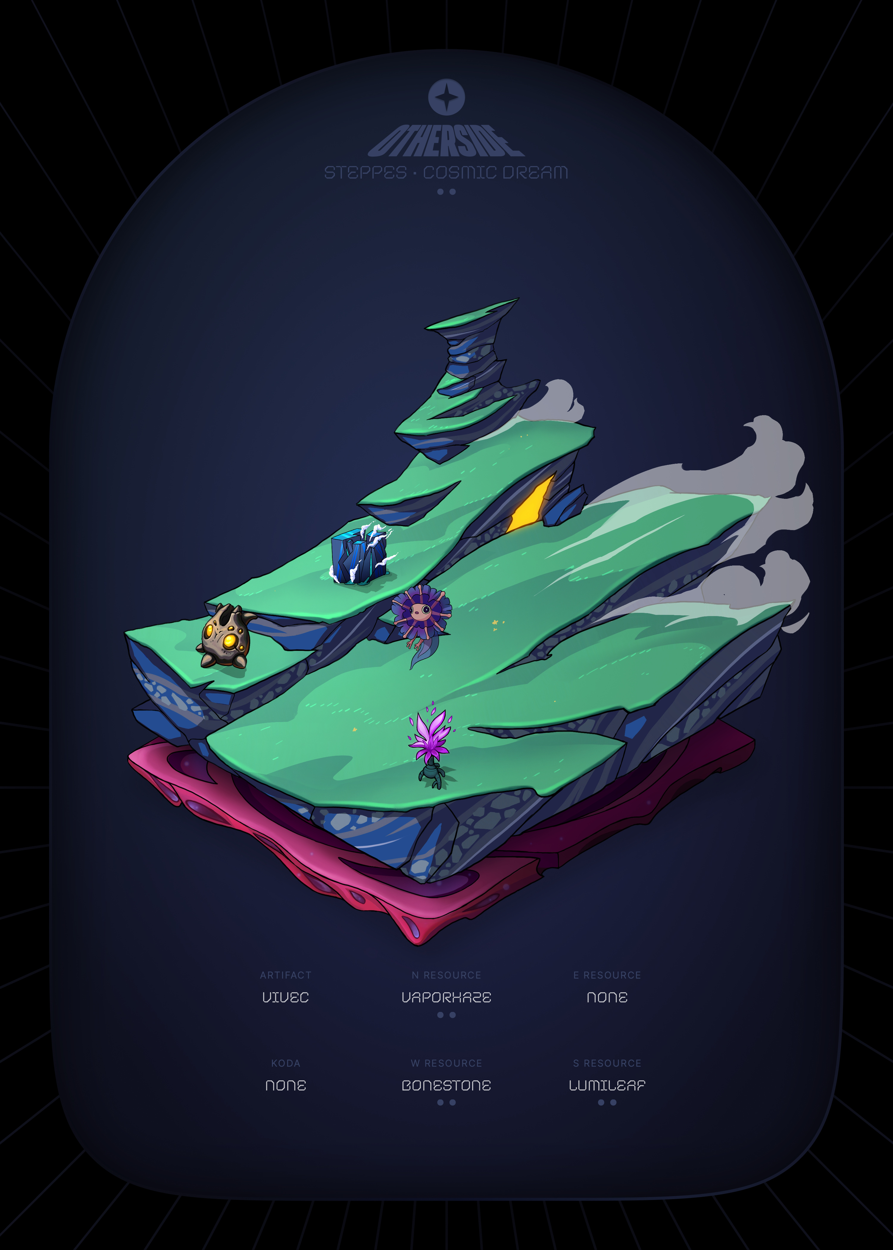 Otherdeed #30764 — Steppes