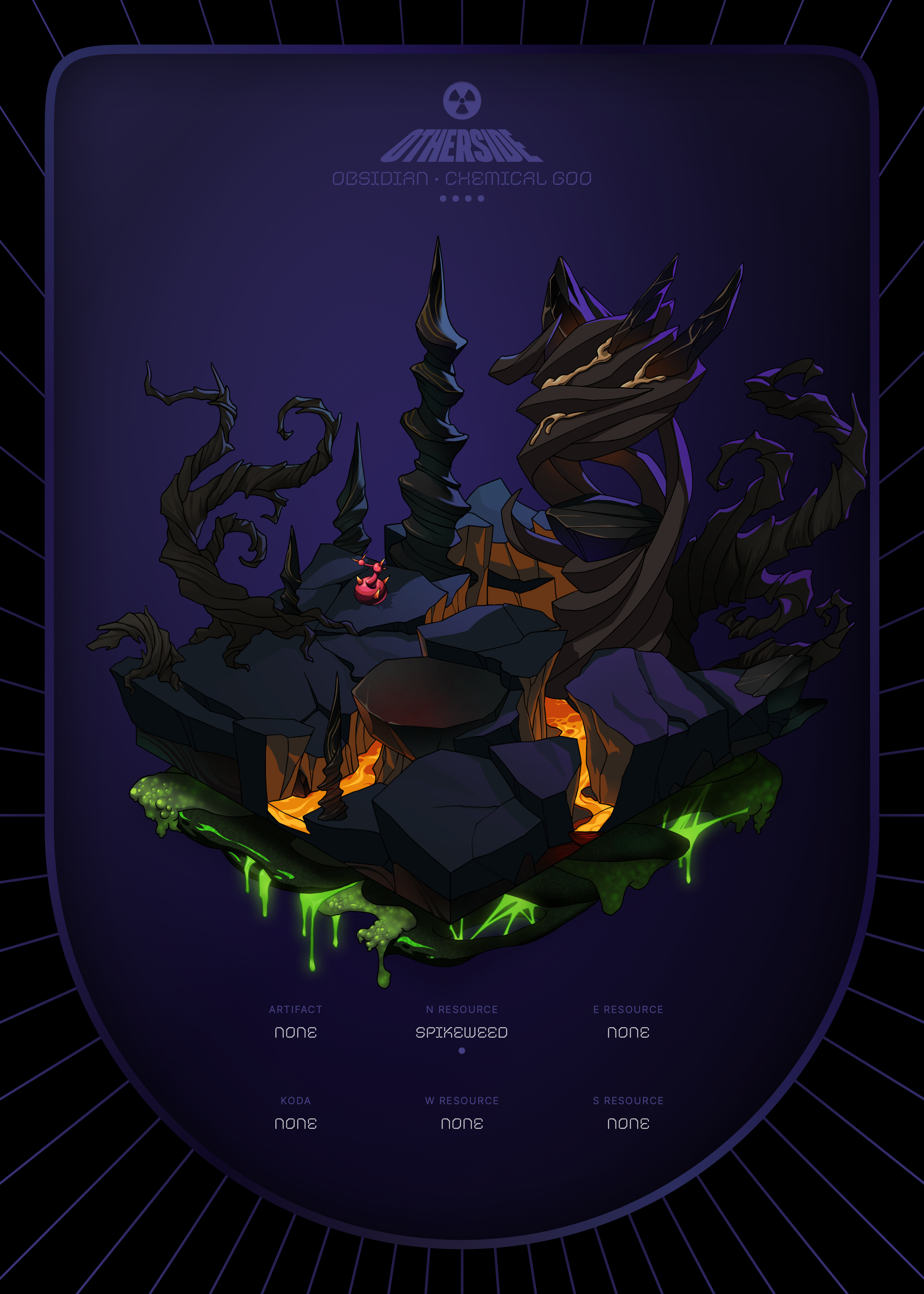 Otherdeed #13128 — Obsidian