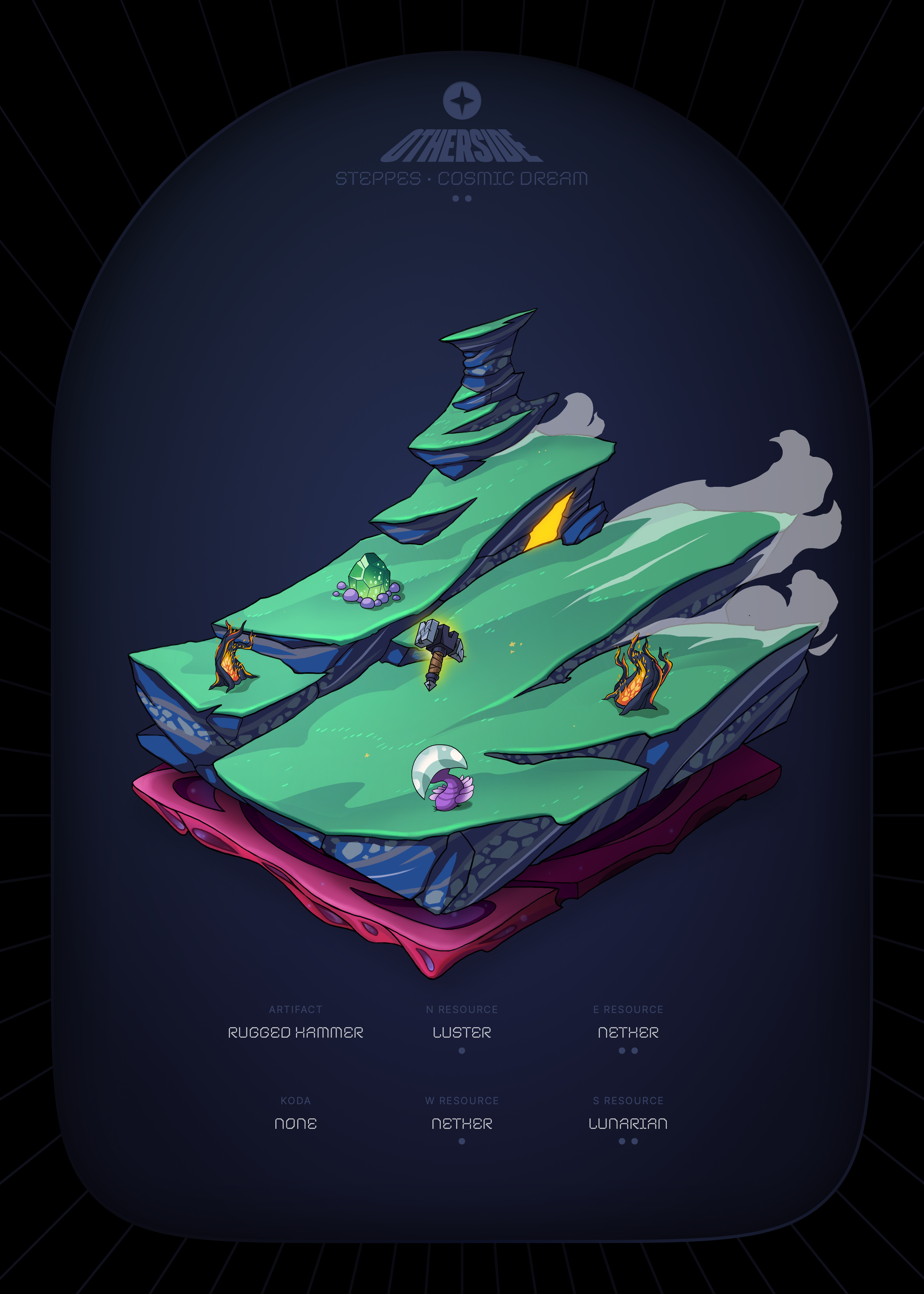 Otherdeed #37883 — Steppes