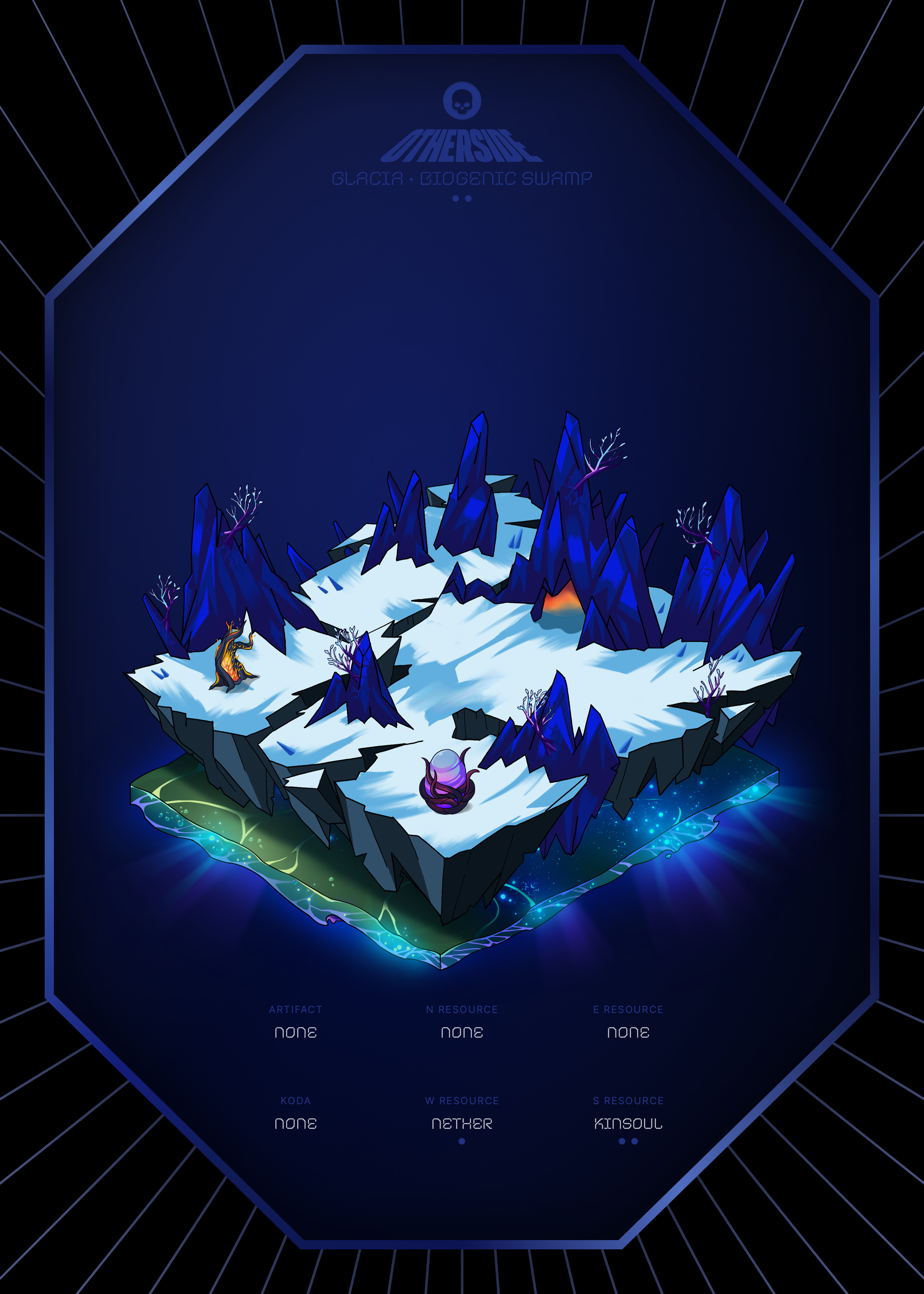 Otherdeed #1071 — Glacia
