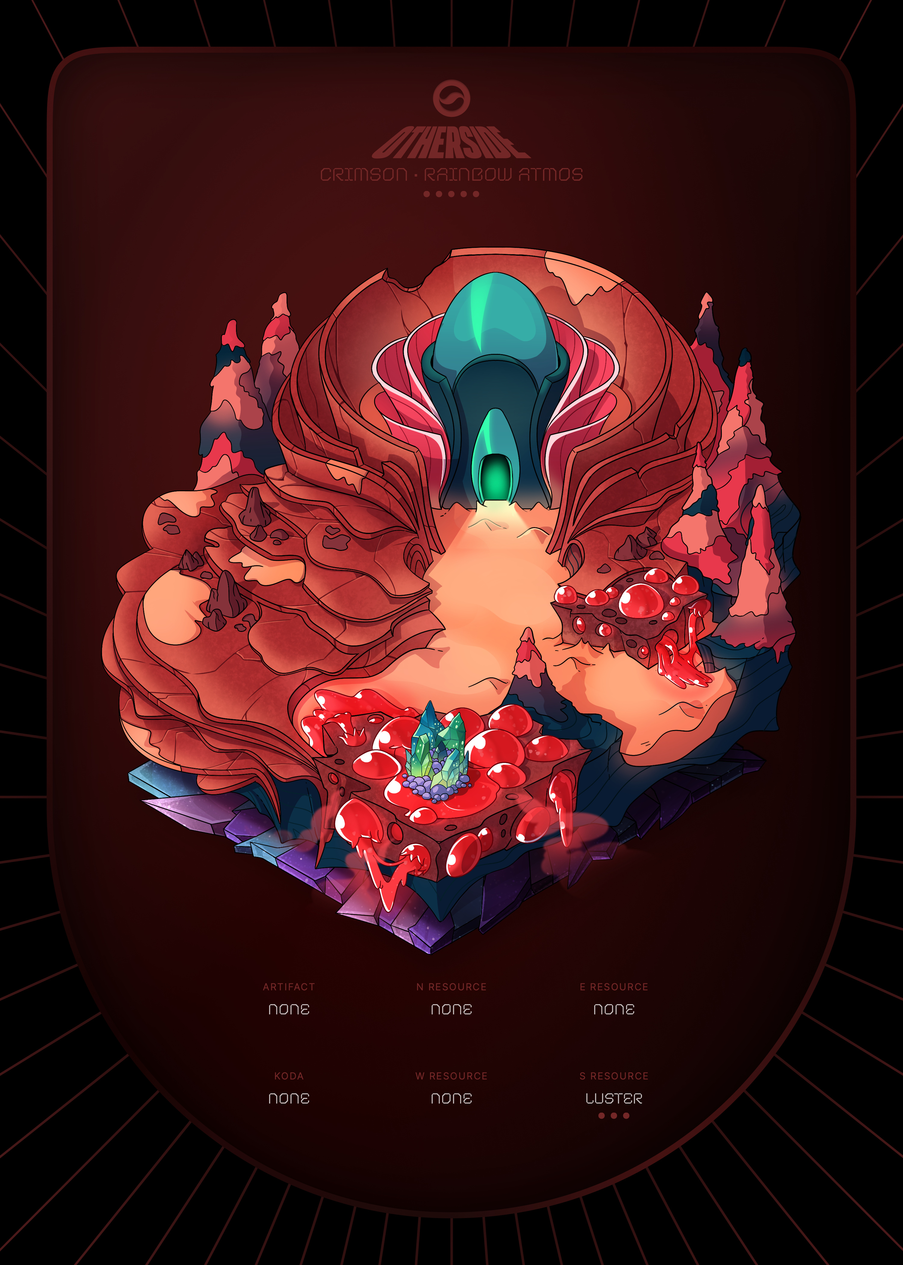 Otherdeed #66488 — Crimson