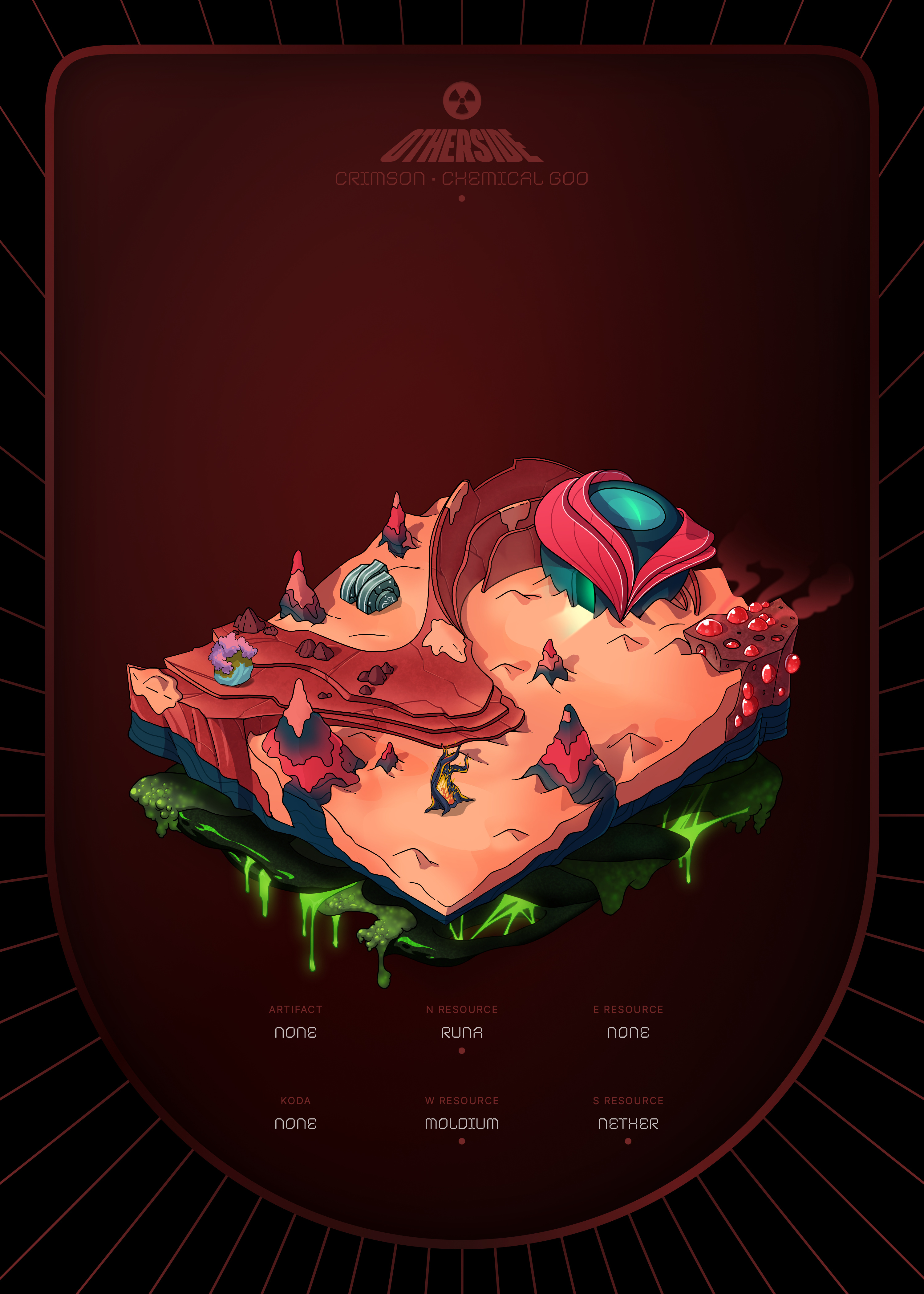 Otherdeed #24331 — Crimson