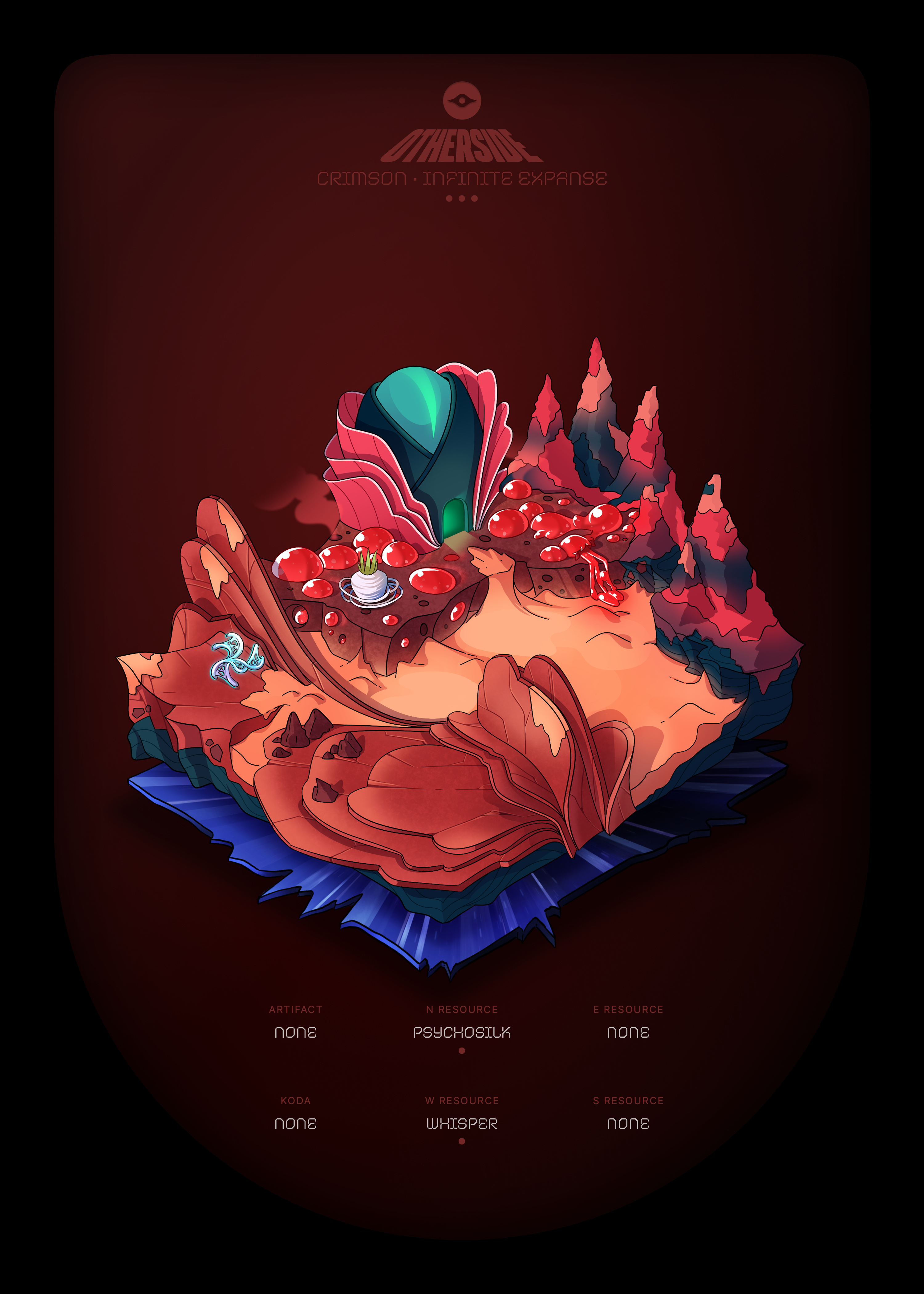 Otherdeed #52168 — Crimson