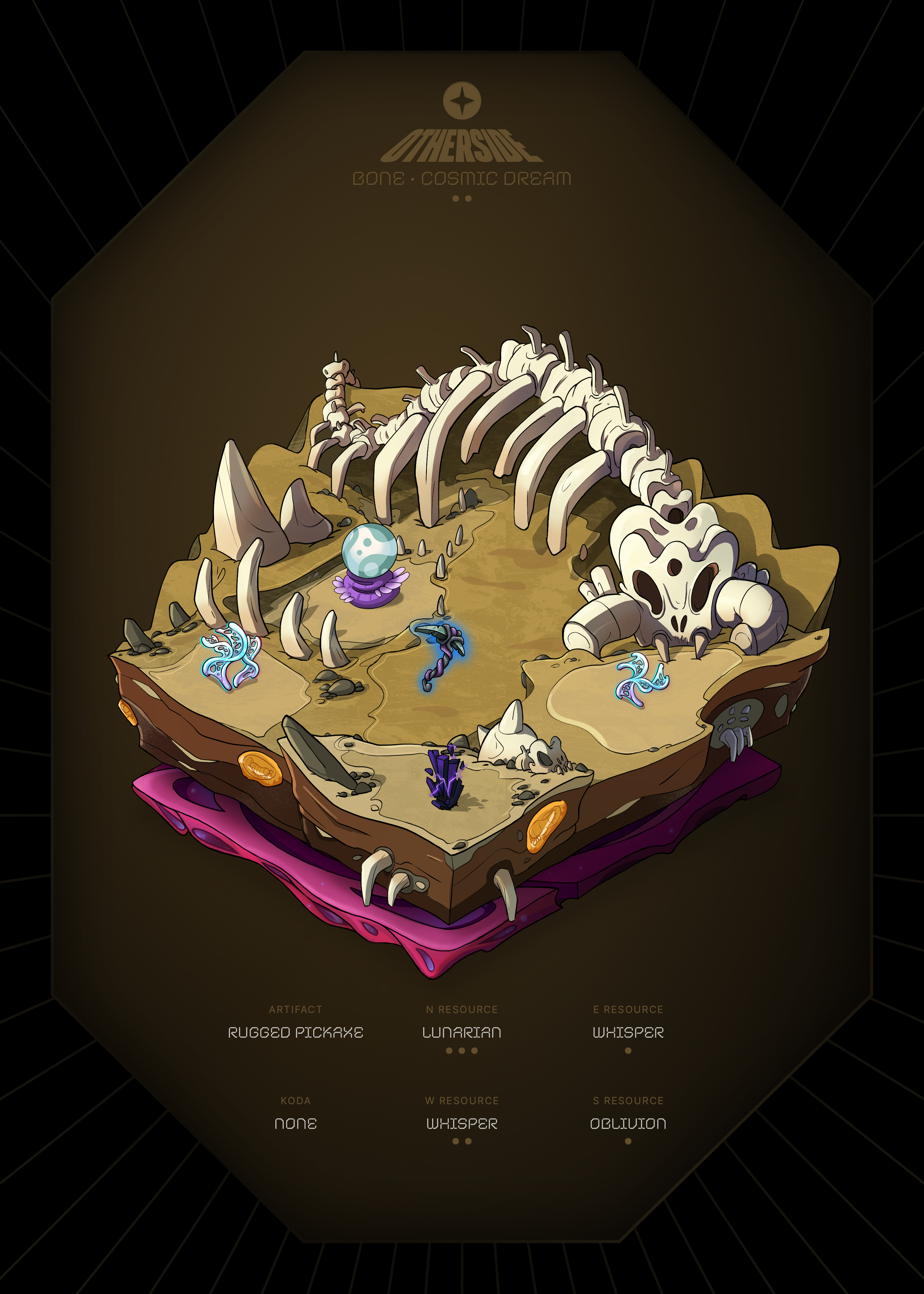 Otherdeed #33429 — Bone