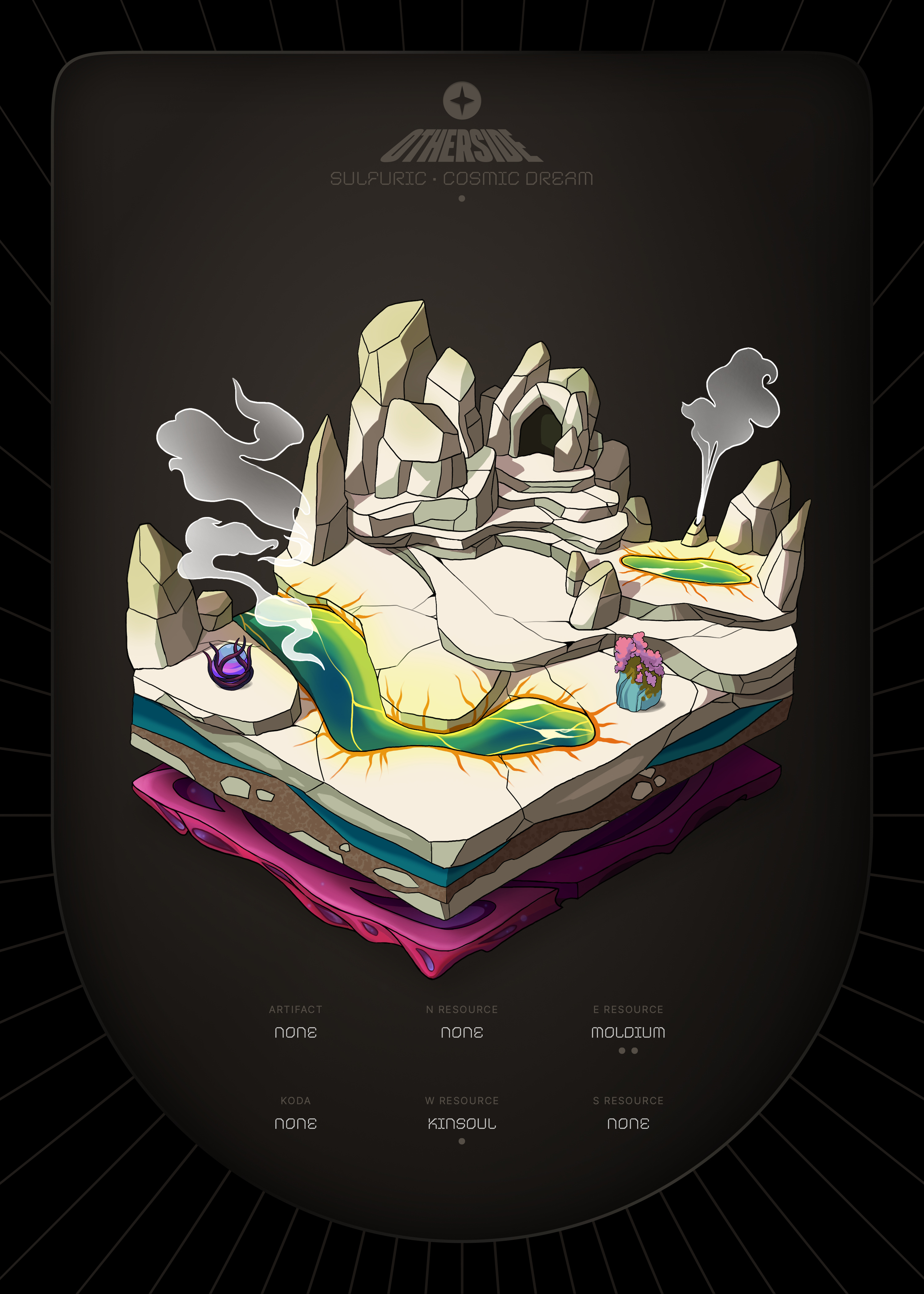 Otherdeed #98442 — Sulfuric