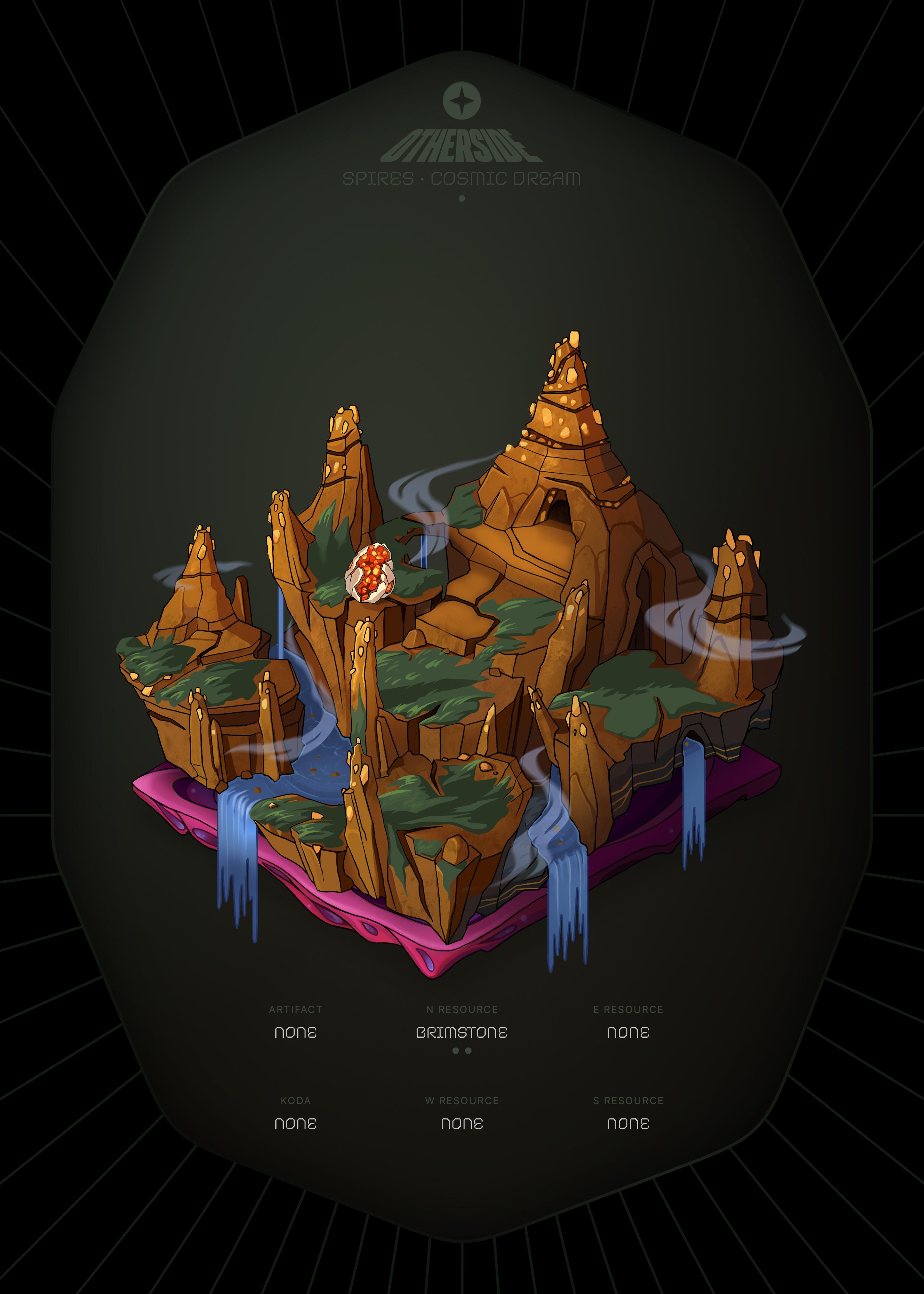 Otherdeed #30025 — Spires