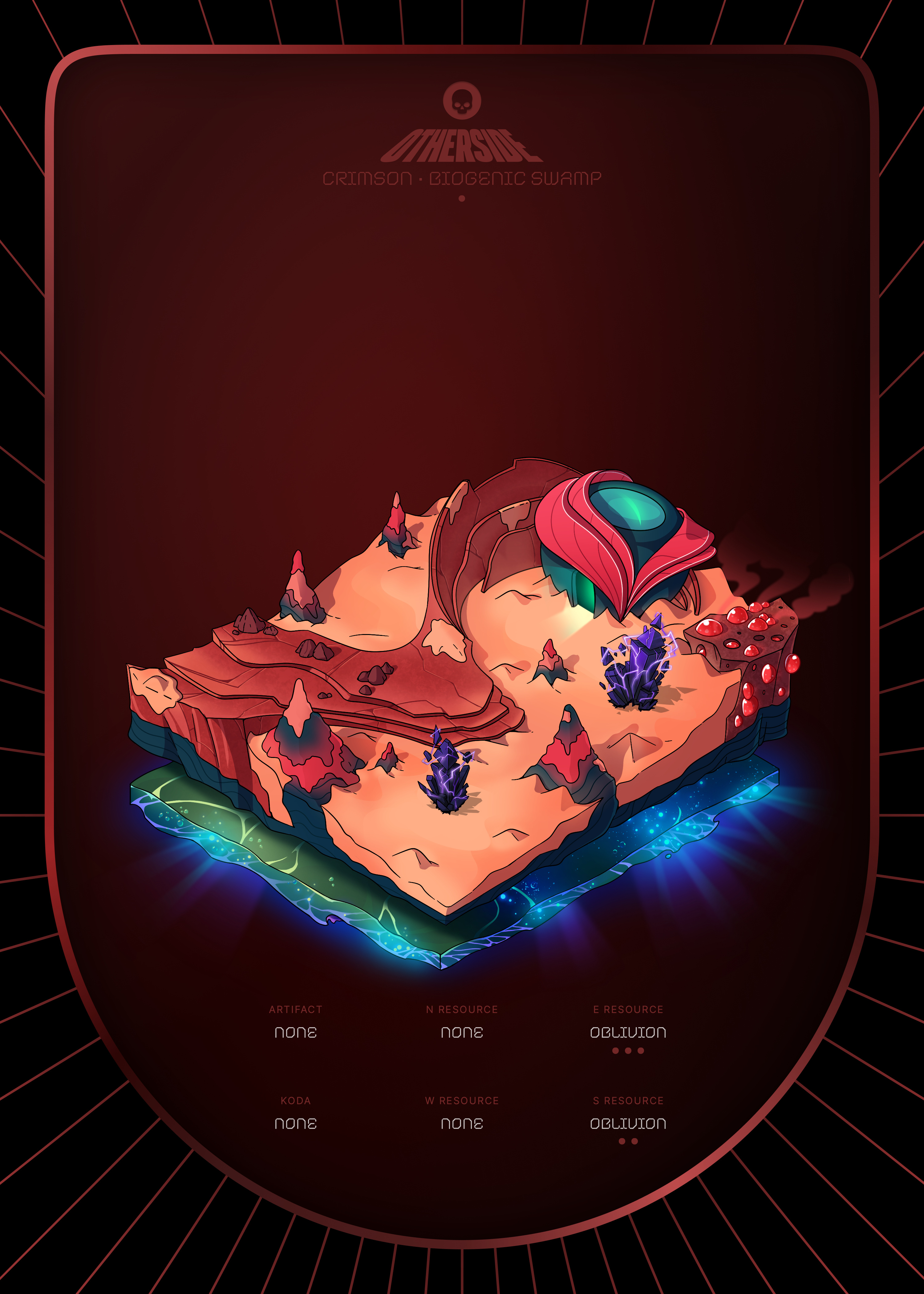 Otherdeed #2388 — Crimson