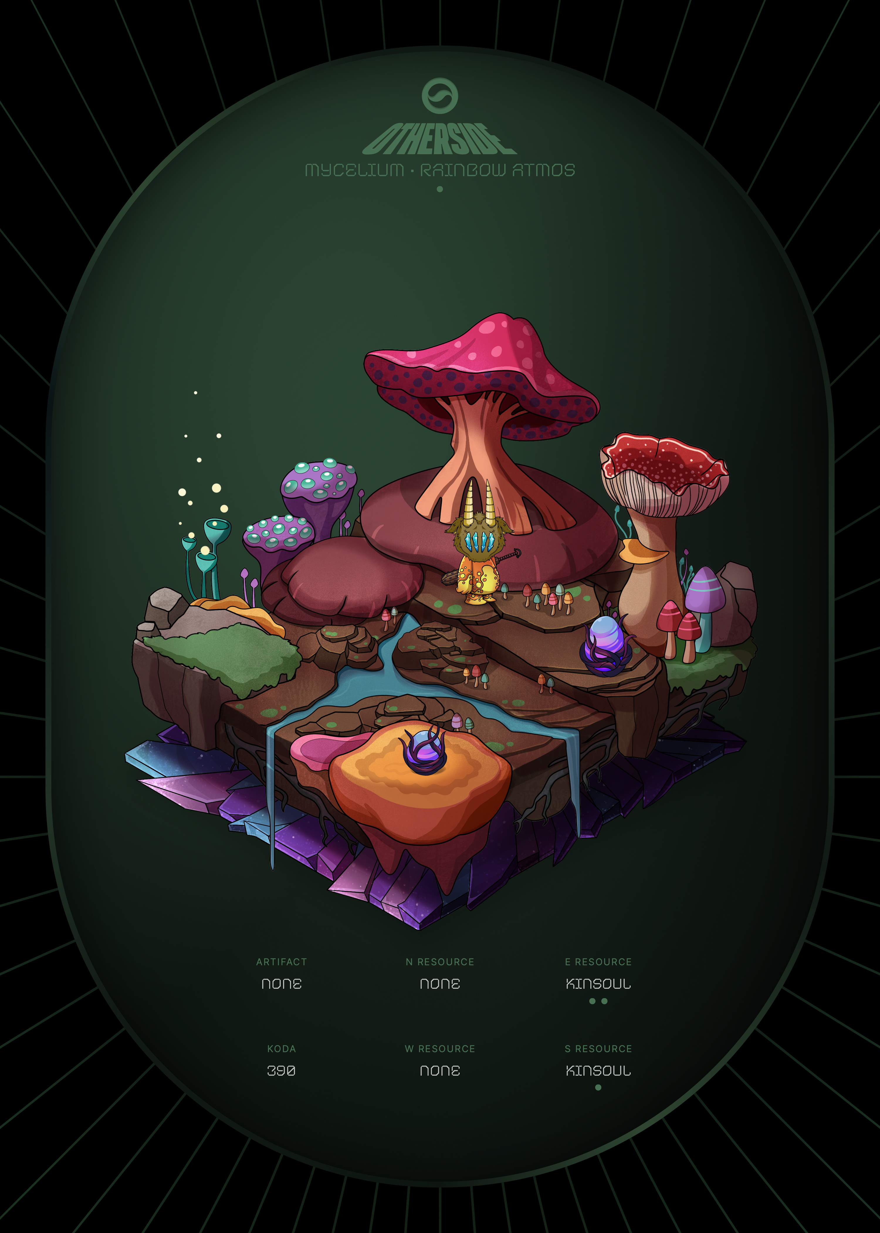 Otherdeed #85873 — Mycelium