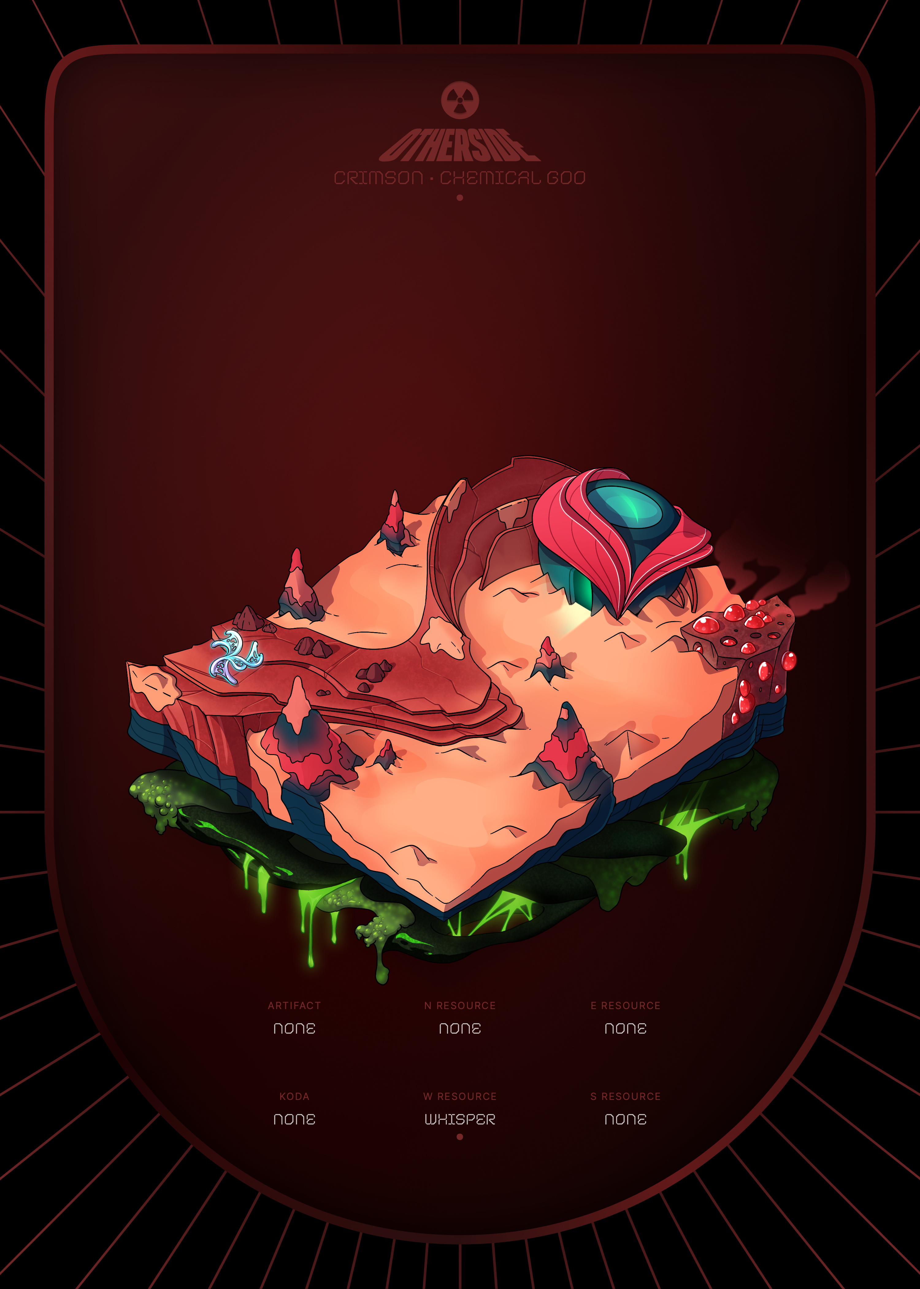 Otherdeed #19955 — Crimson