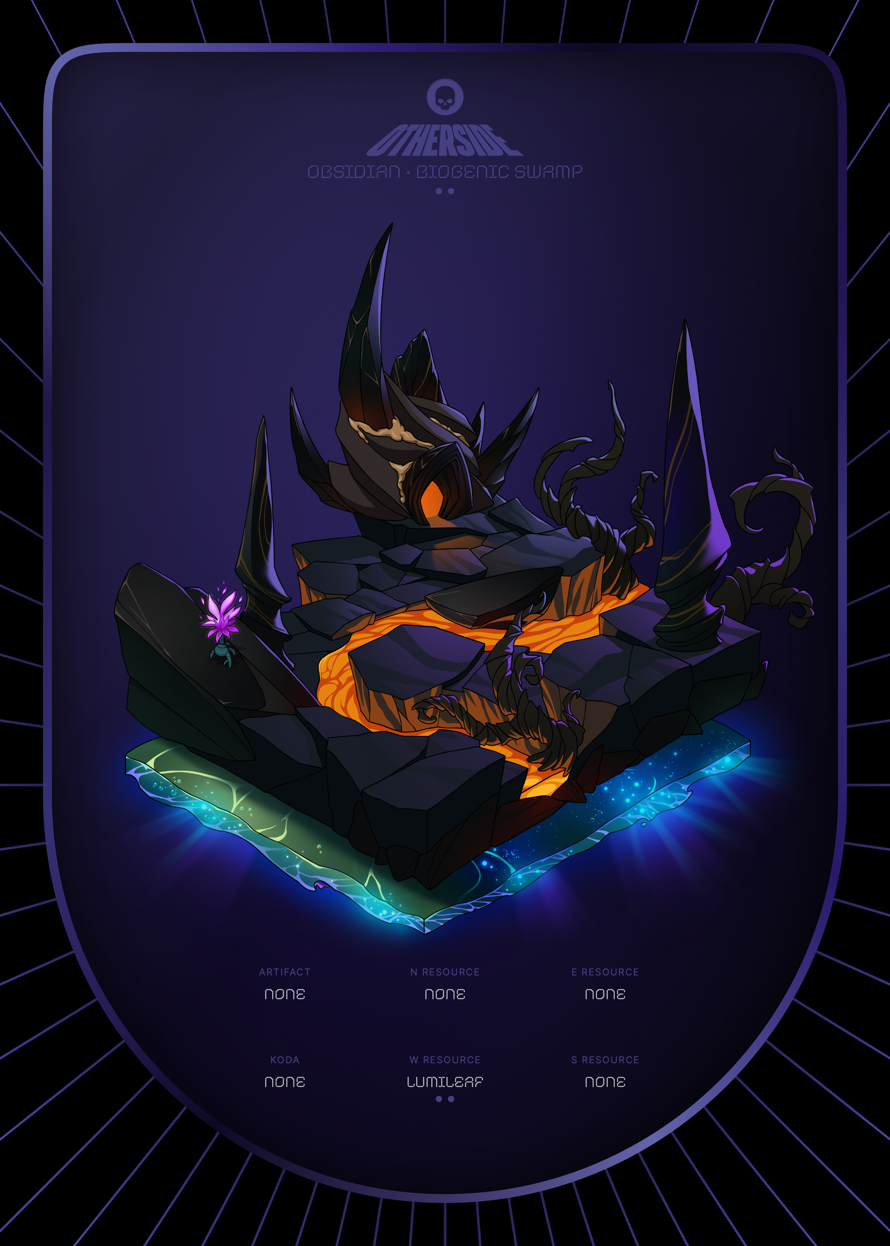 Otherdeed #2925 — Obsidian