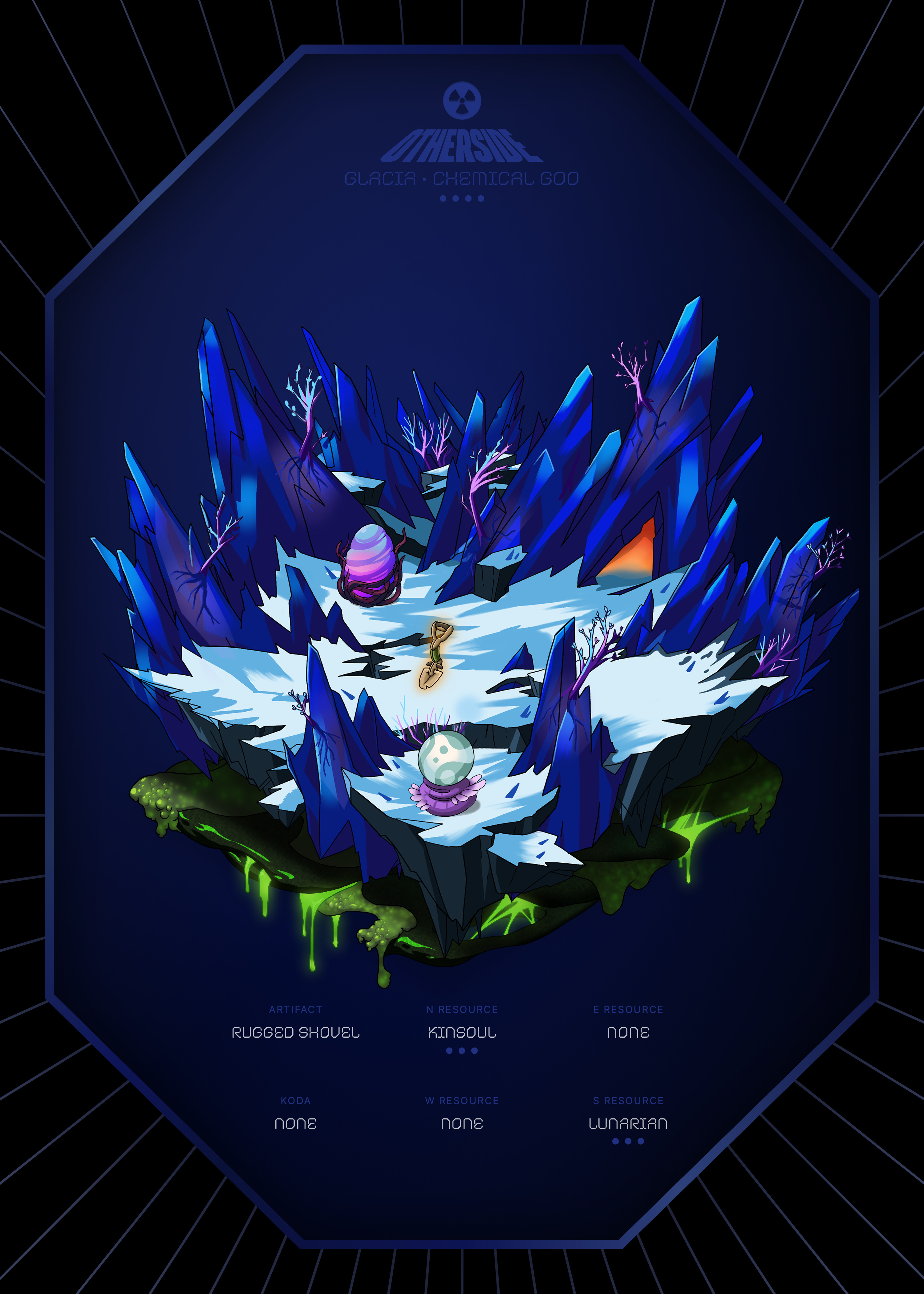 Otherdeed #23843 — Glacia