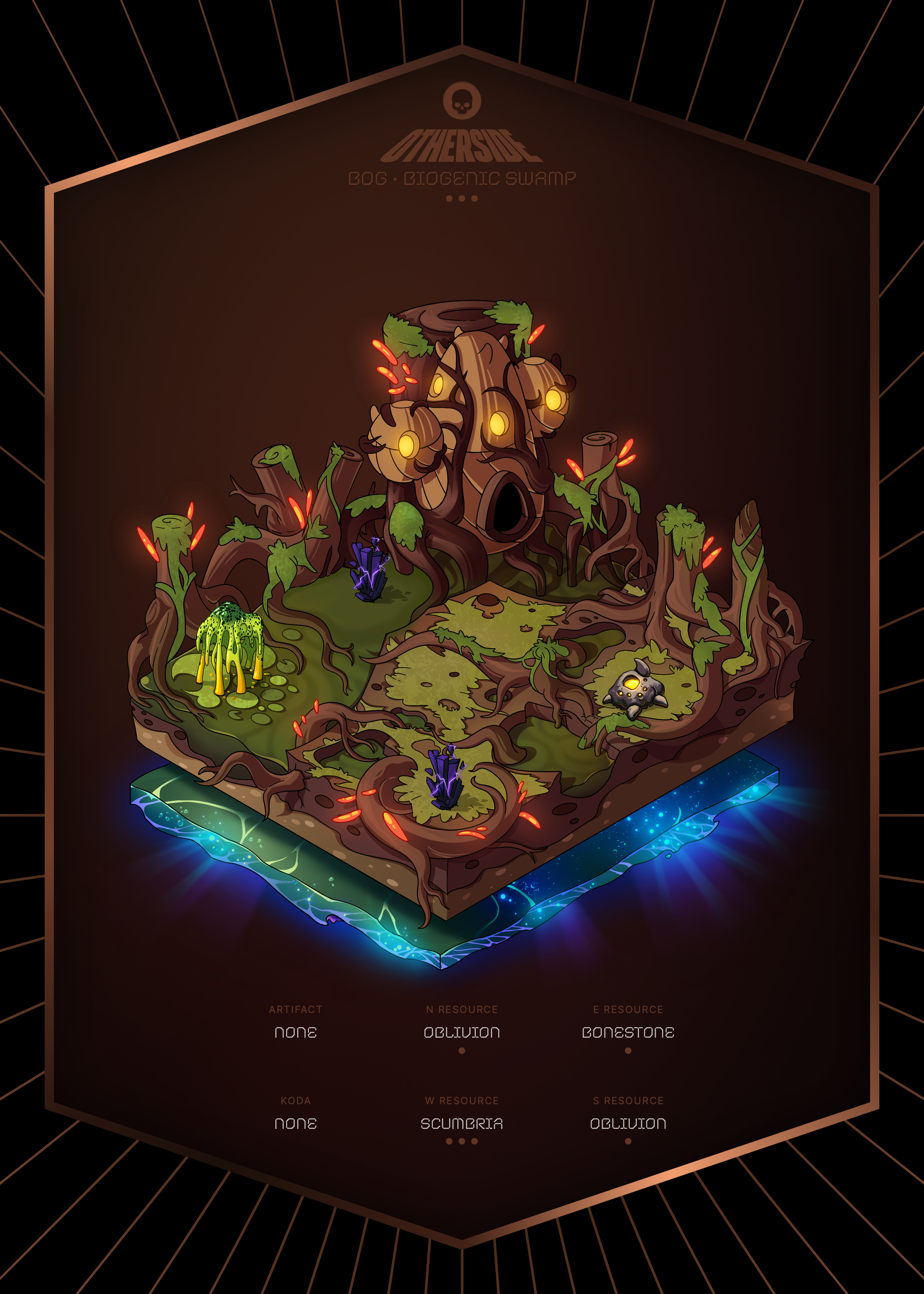 Otherdeed #9135 — Bog