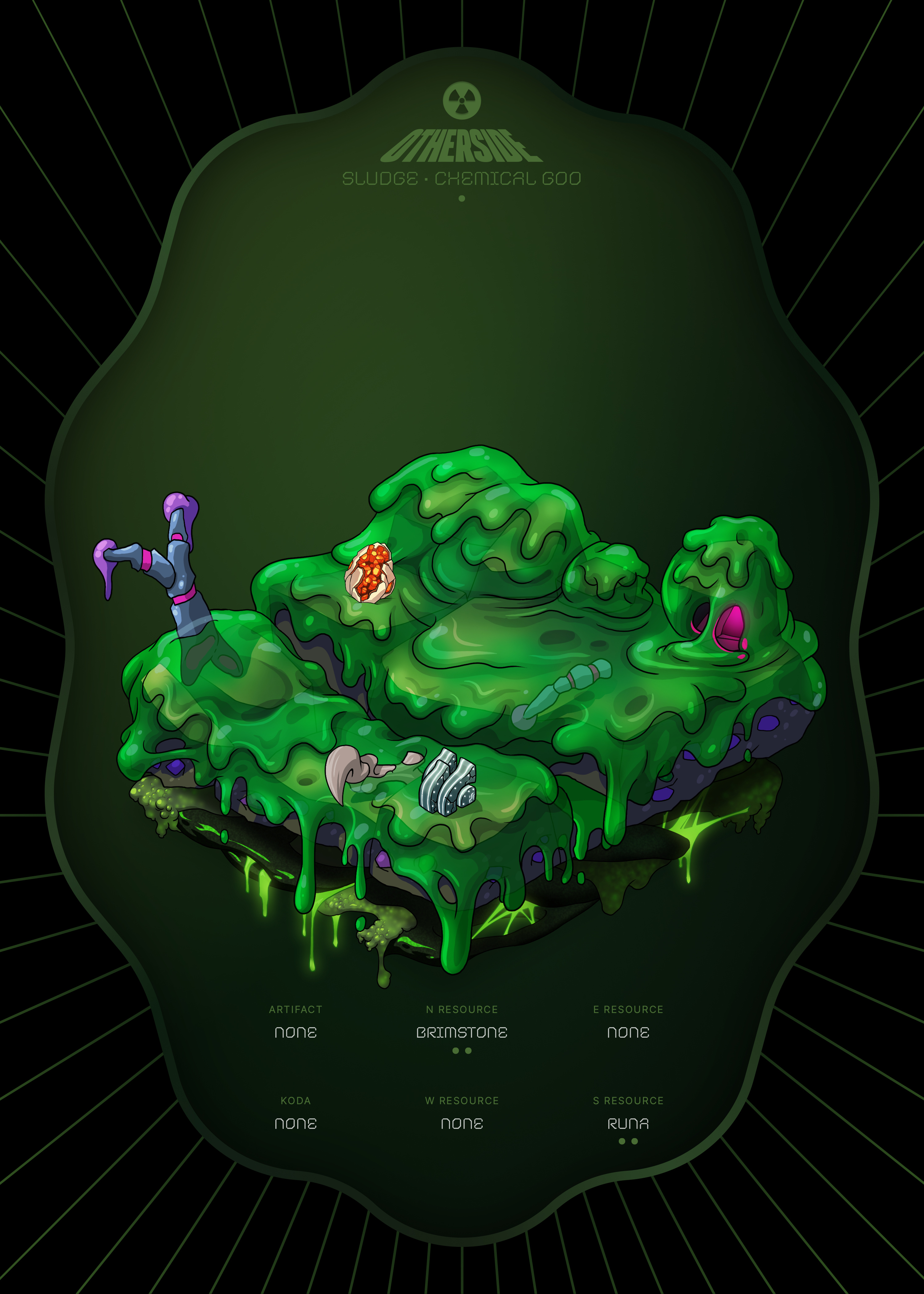 Otherdeed #11469 — Sludge