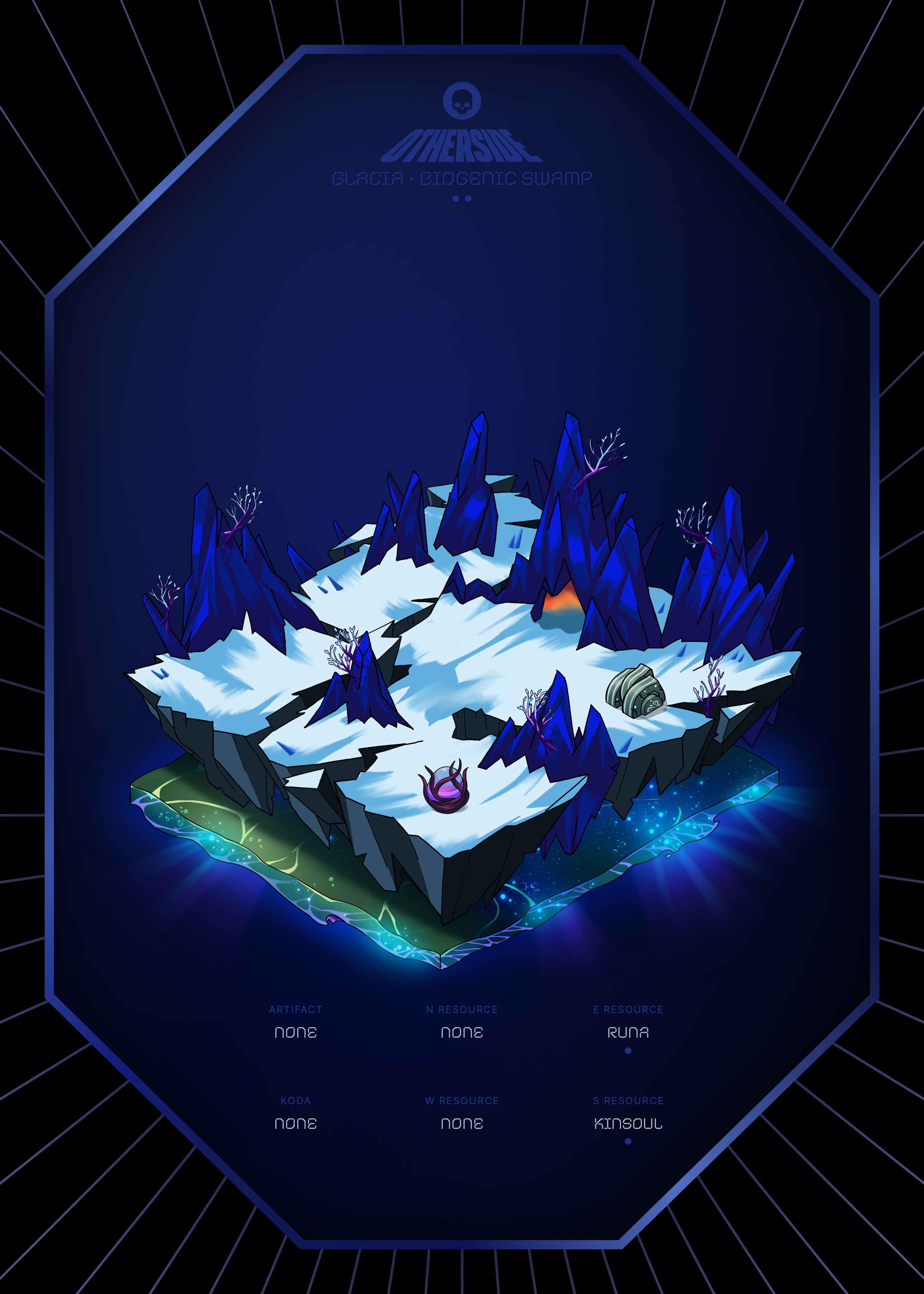 Otherdeed #4328 — Glacia