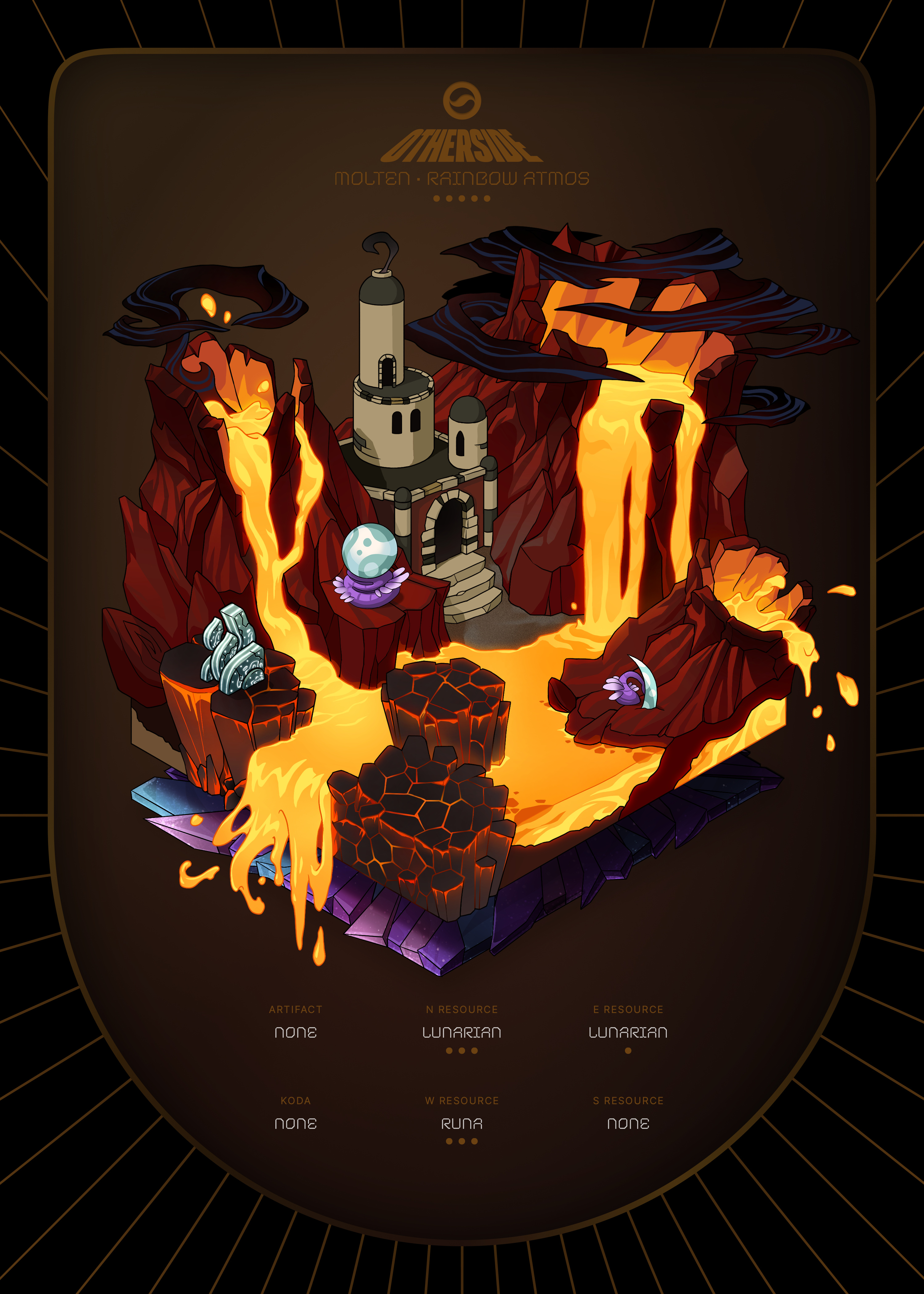Otherdeed #74551 — Molten