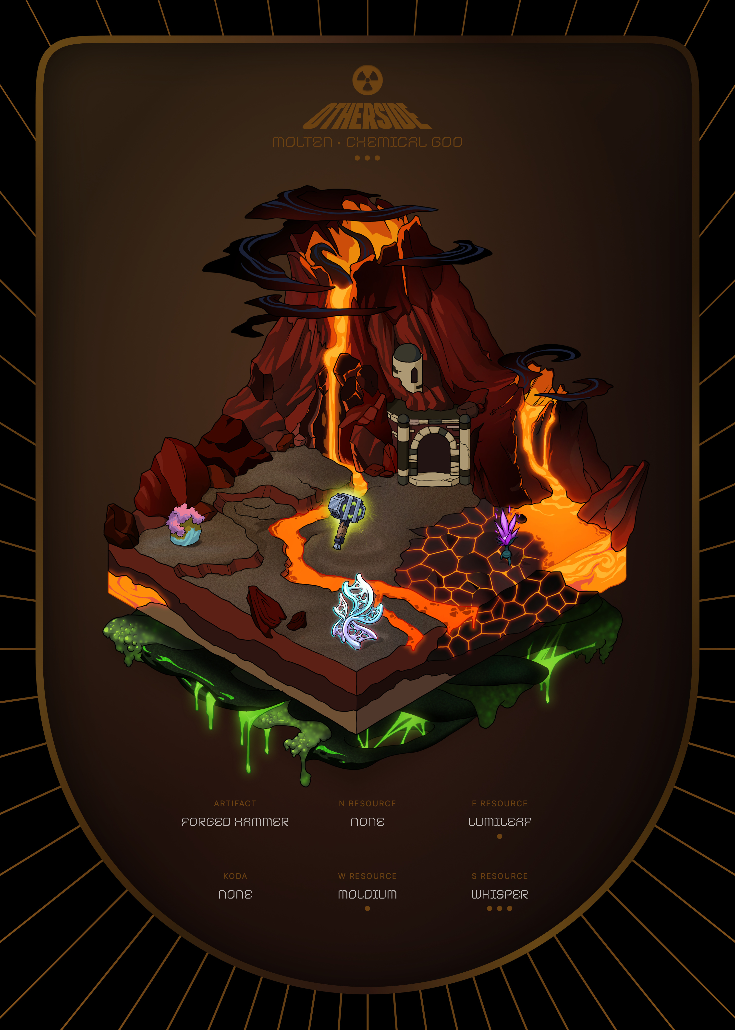 Otherdeed #13332 — Molten