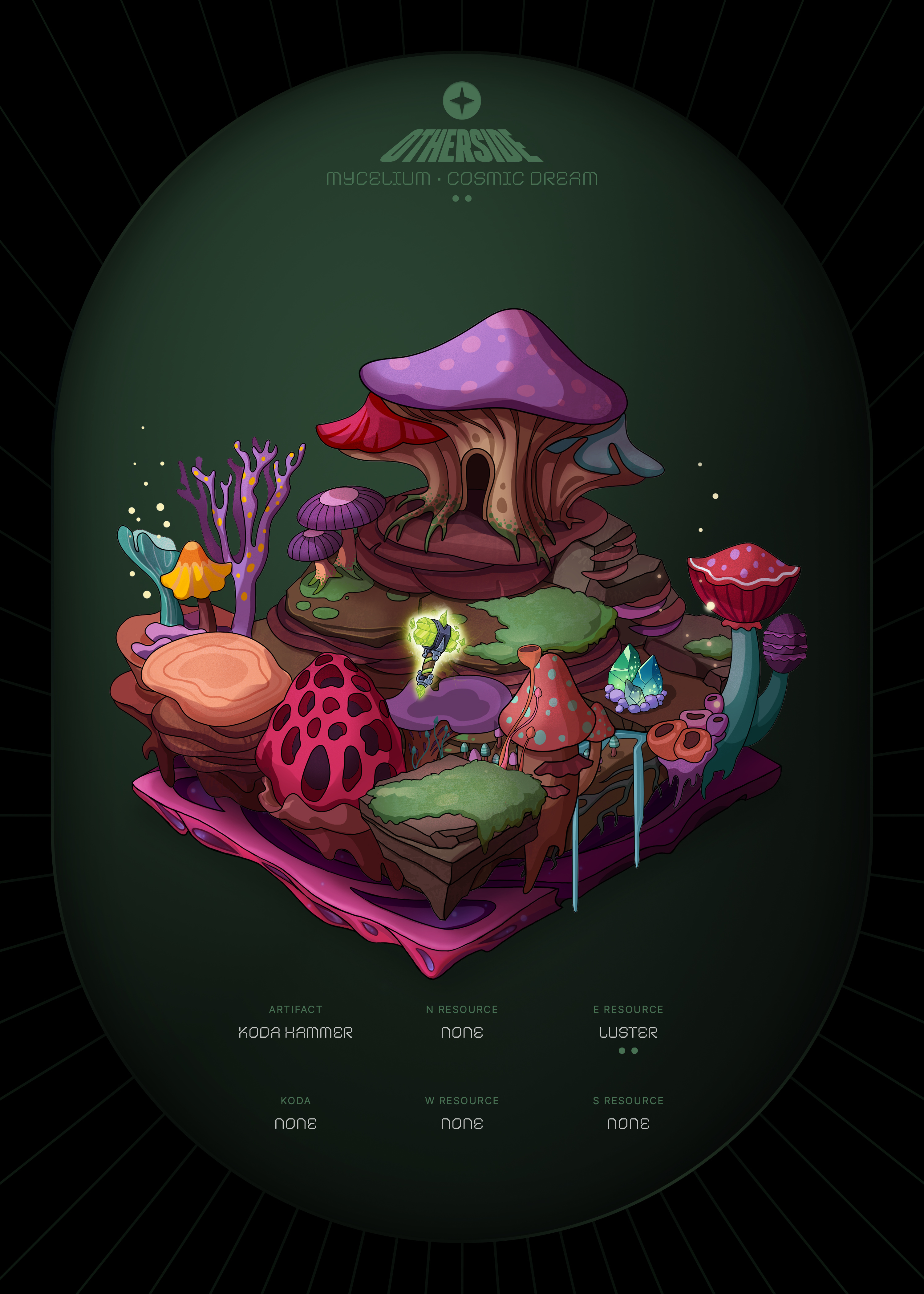 Otherdeed #34342 — Mycelium