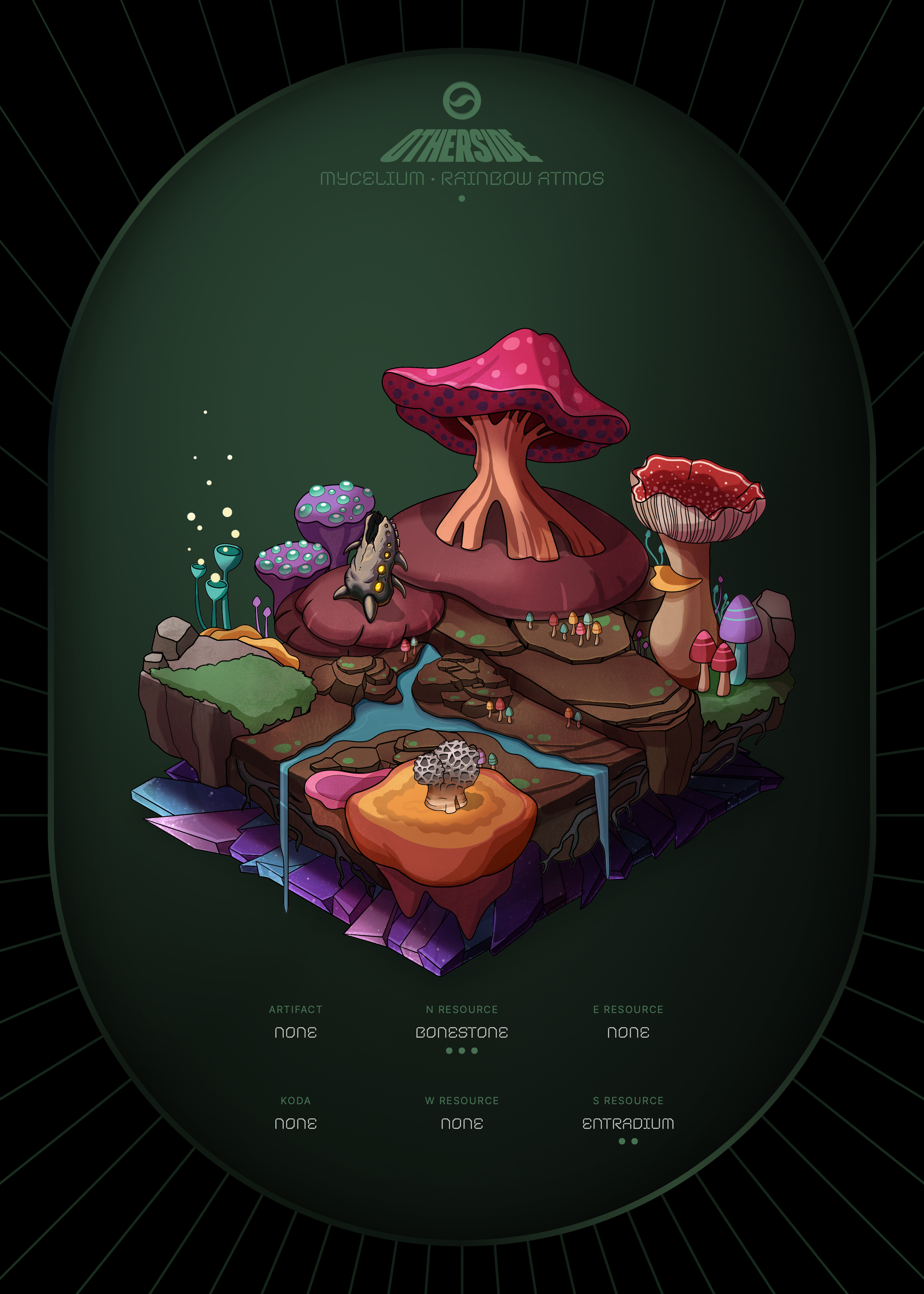 Otherdeed #80905 — Mycelium