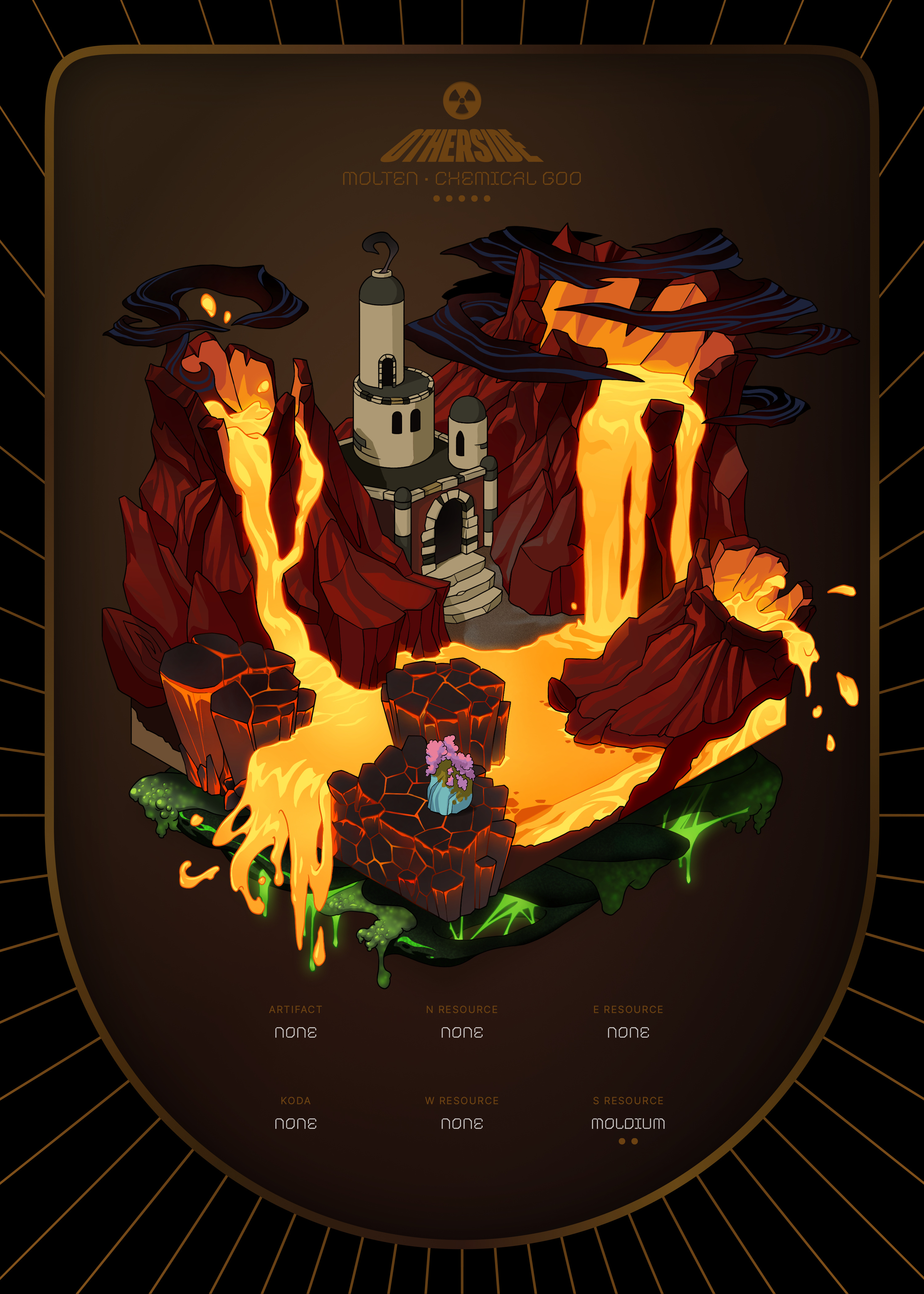 Otherdeed #15474 — Molten
