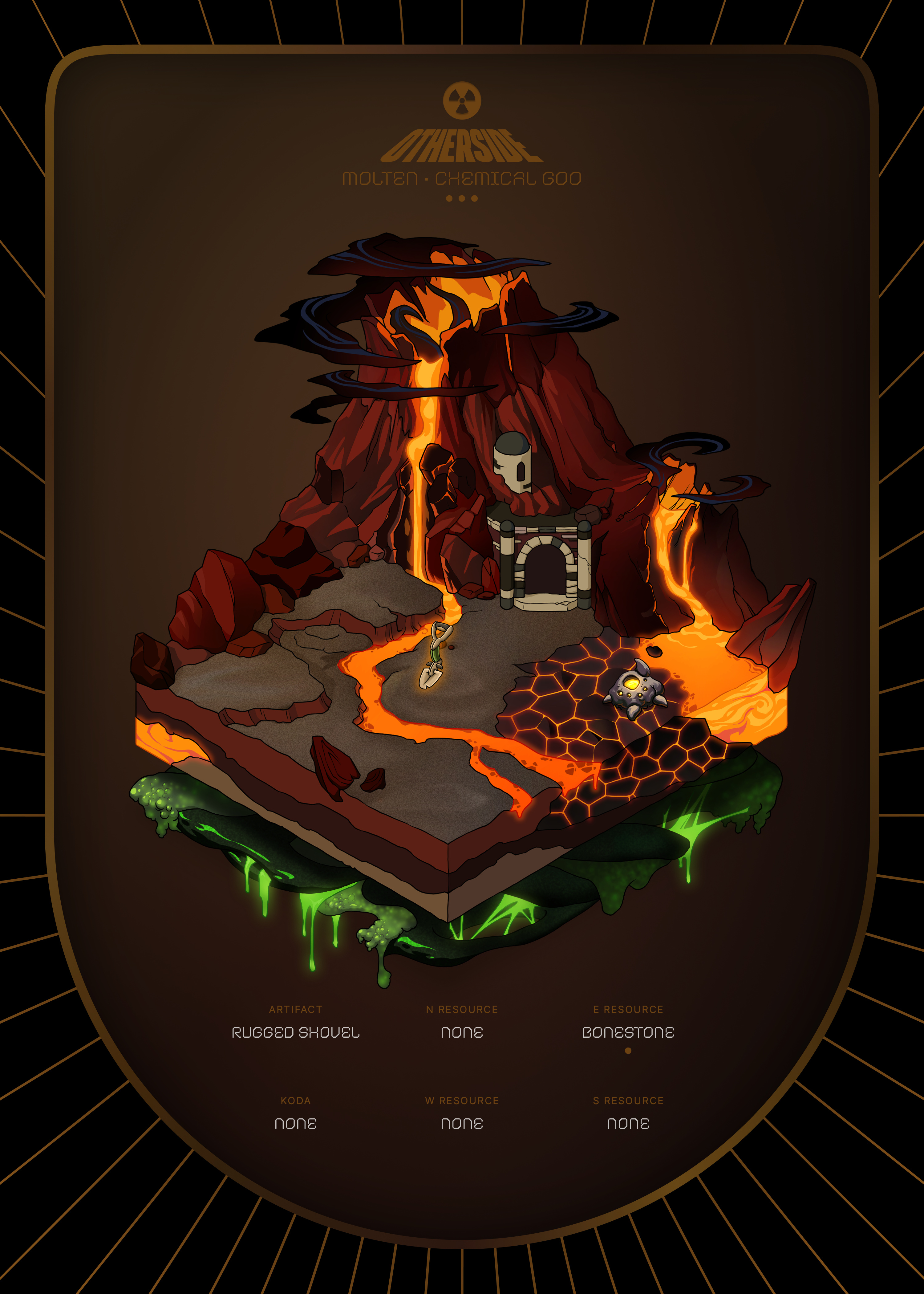 Otherdeed #24783 — Molten