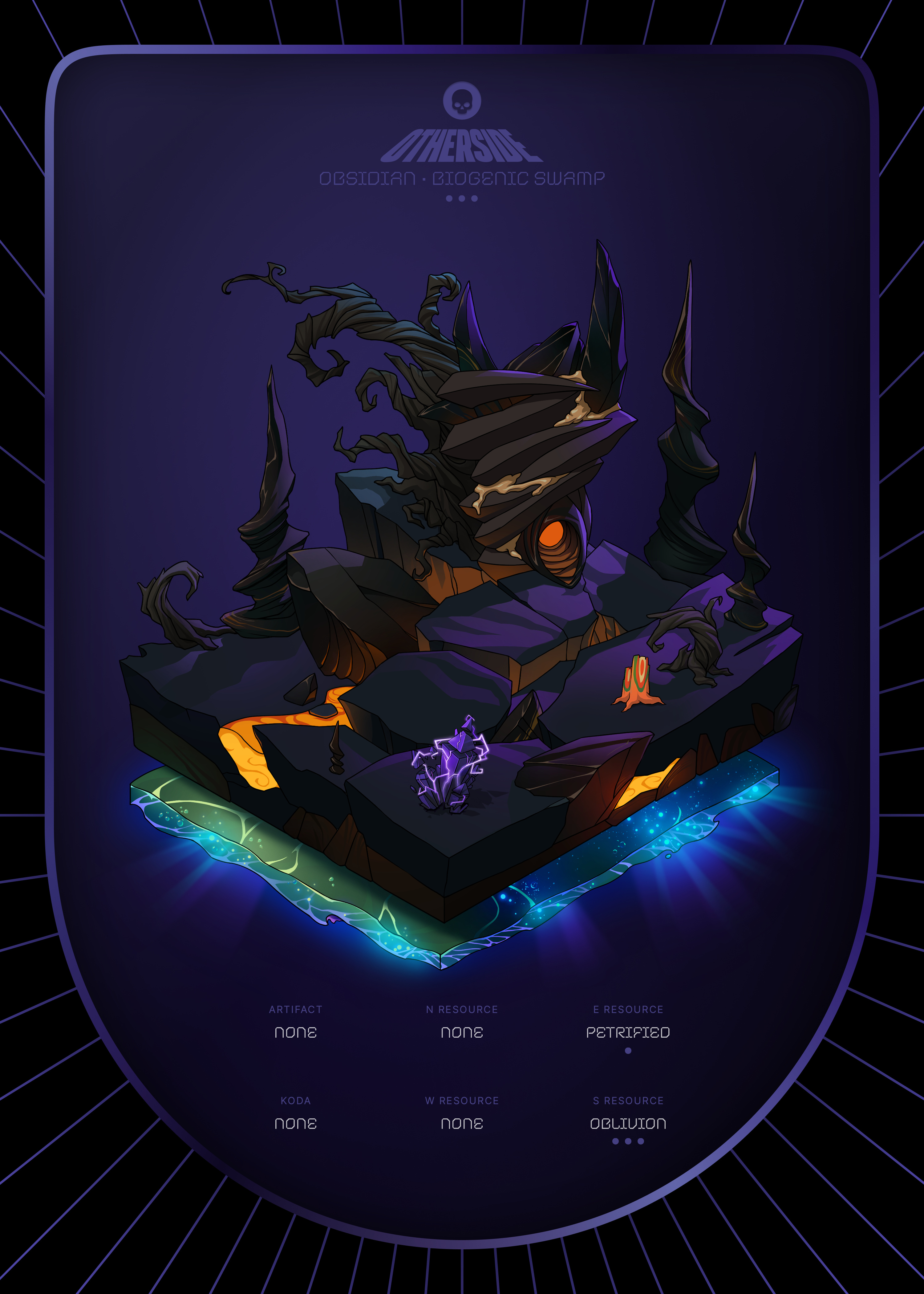 Otherdeed #1779 — Obsidian