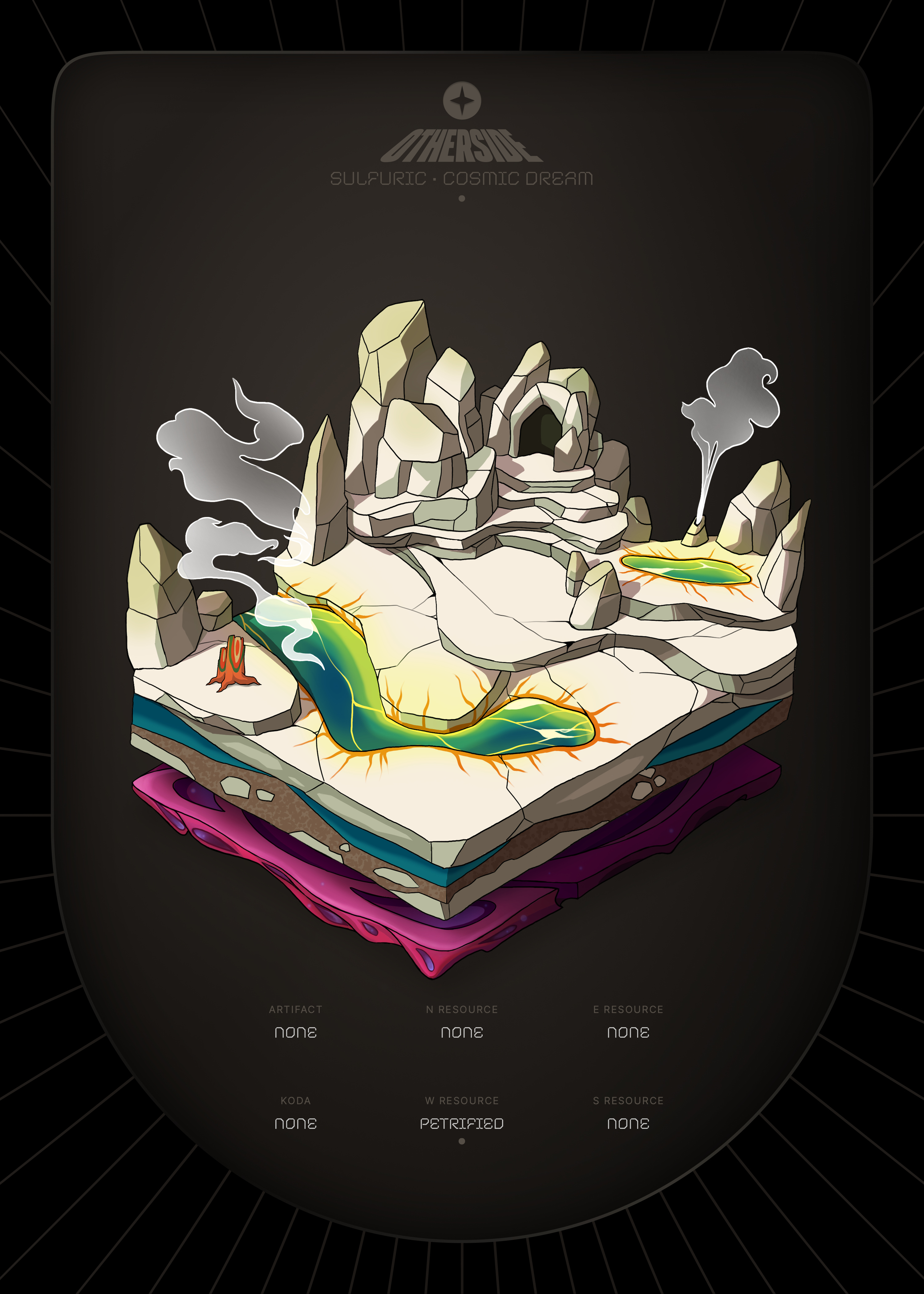 Otherdeed #92448 — Sulfuric