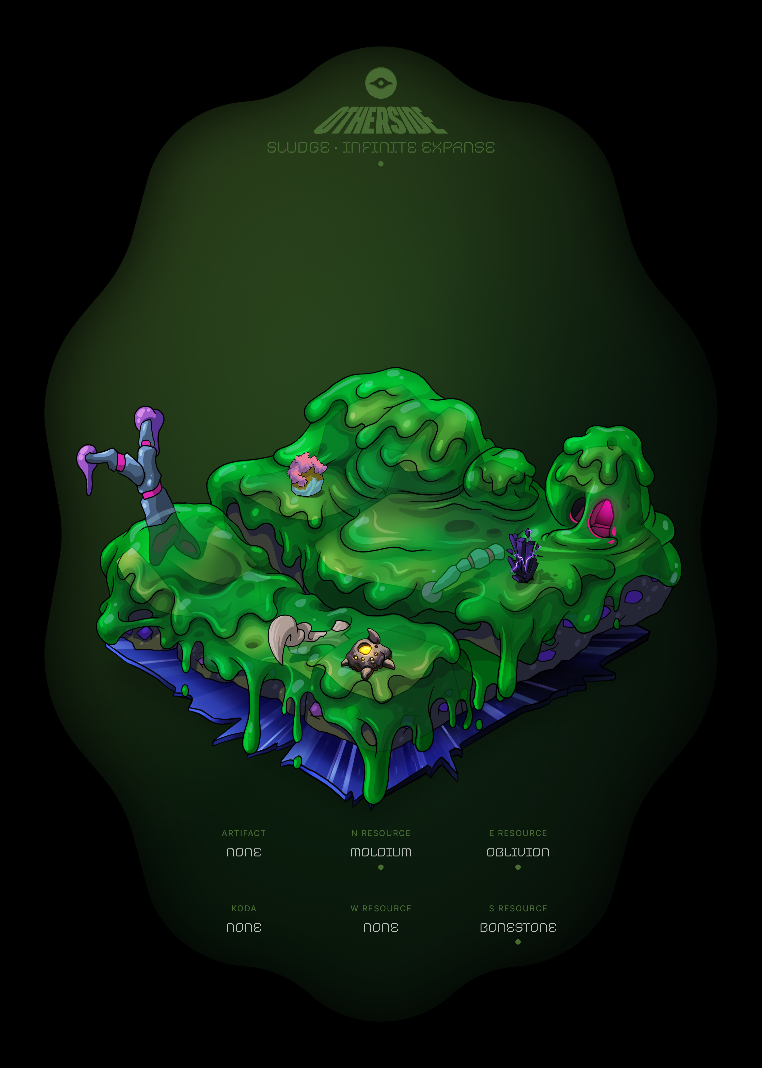 Otherdeed #55593 — Sludge