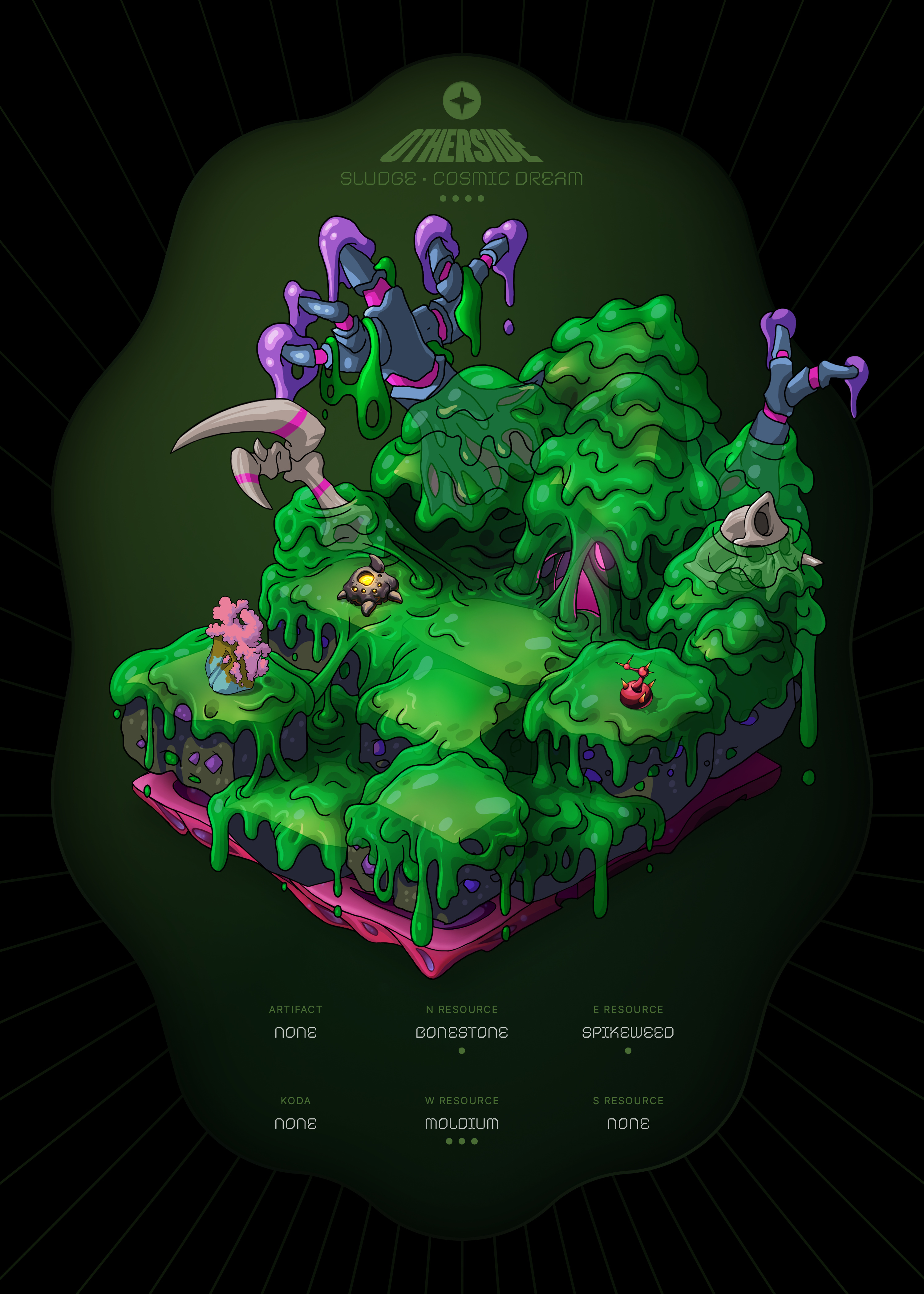 Otherdeed #97691 — Sludge
