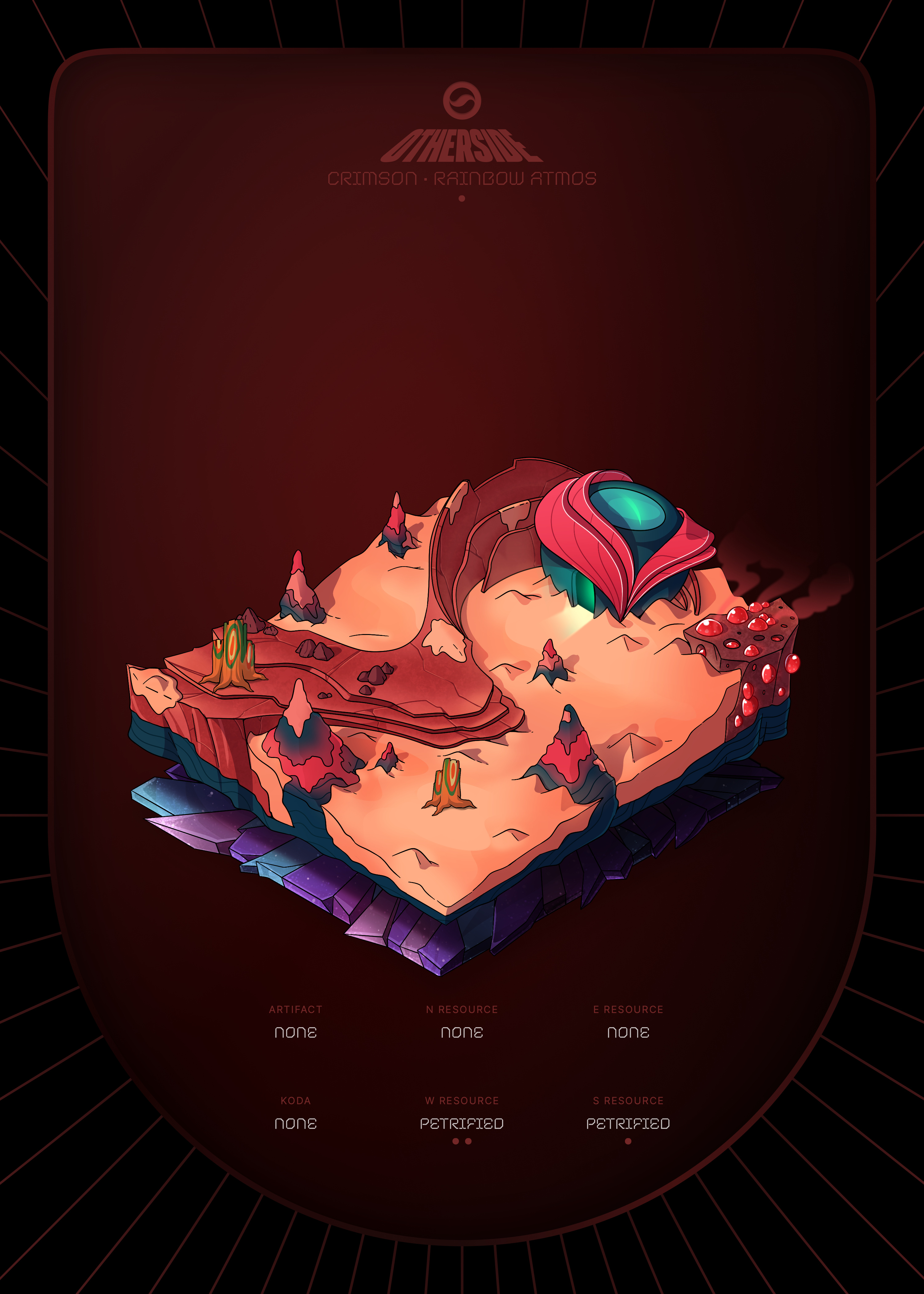 Otherdeed #65791 — Crimson