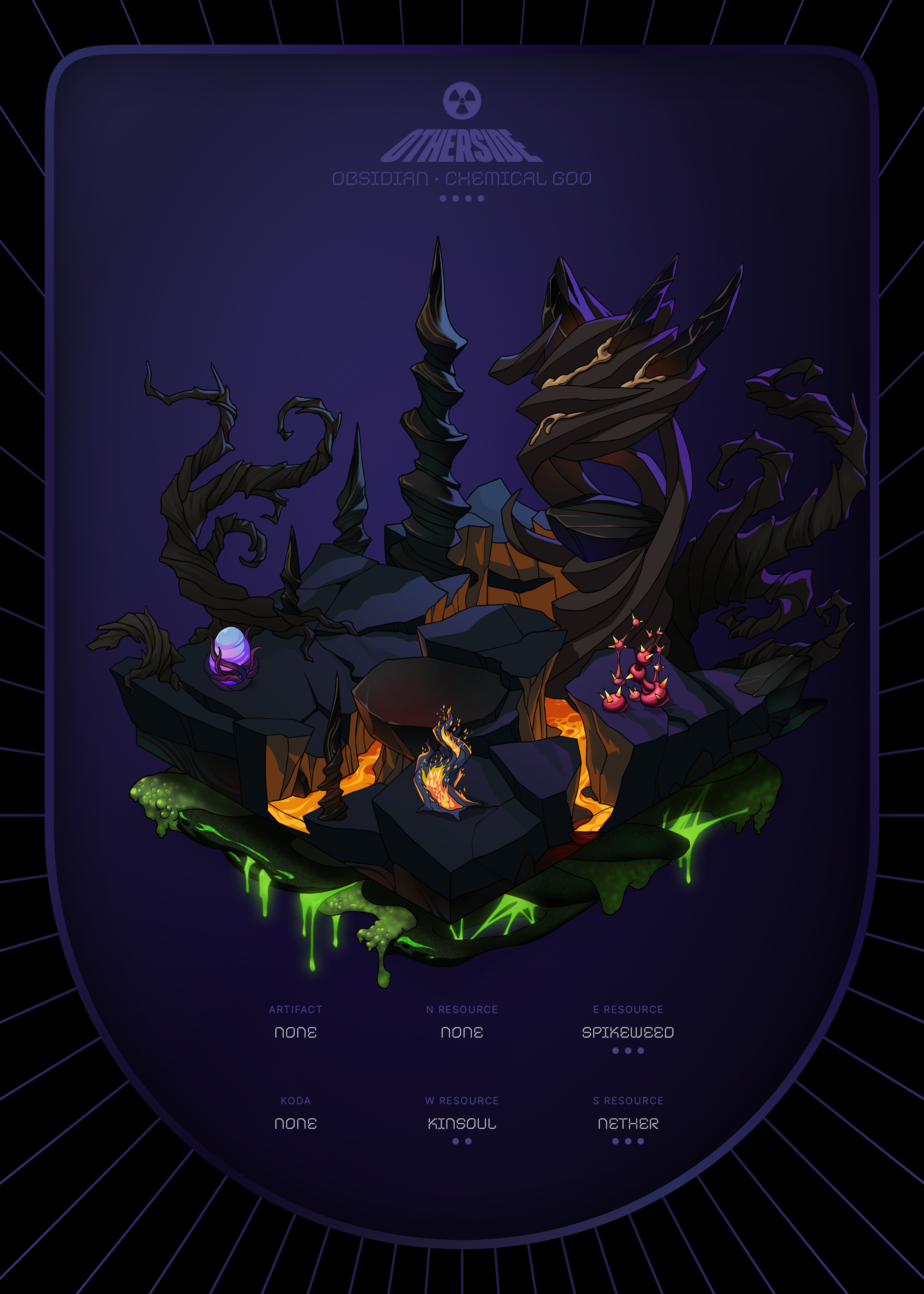 Otherdeed #13358 — Obsidian