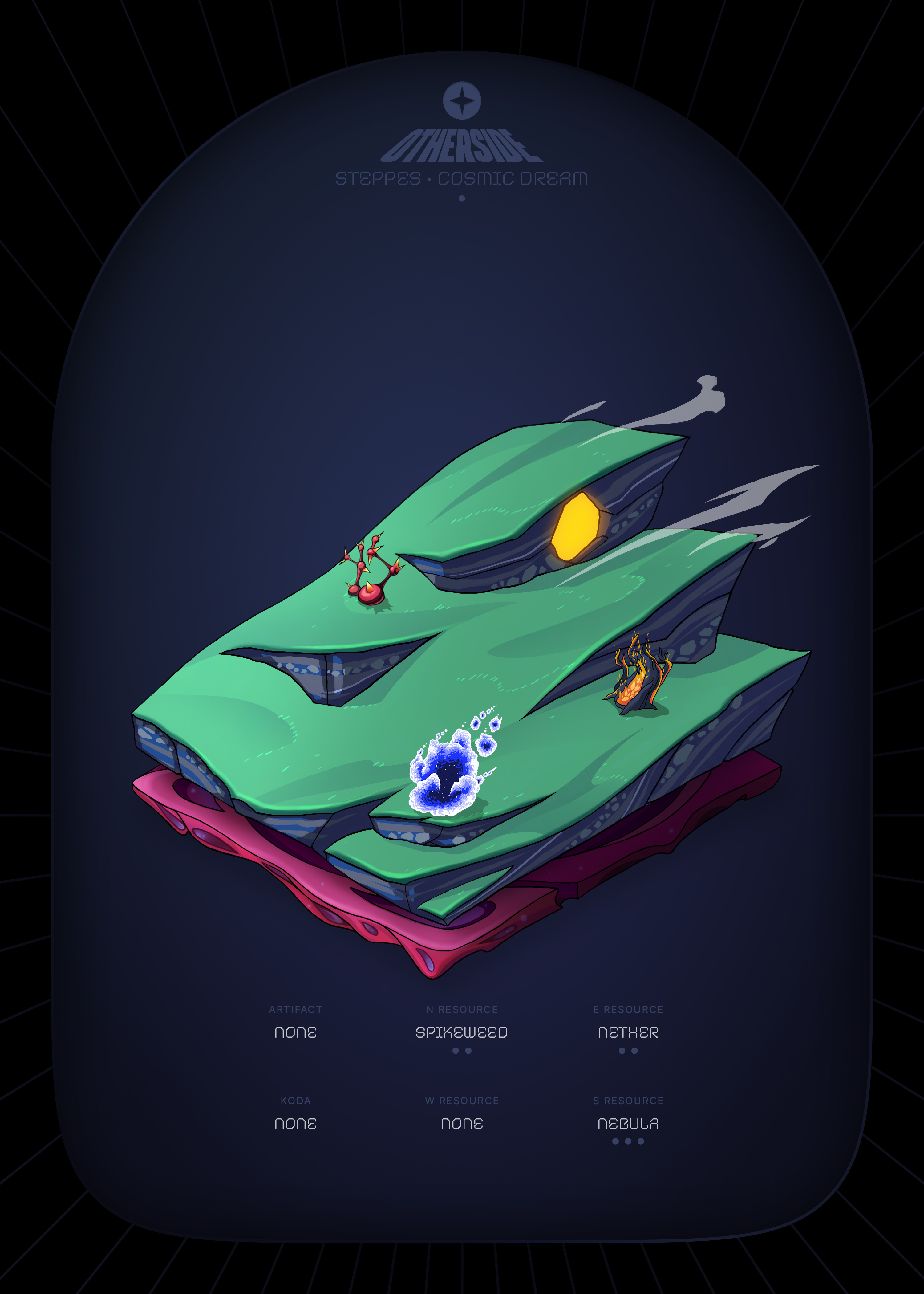 Otherdeed #37453 — Steppes