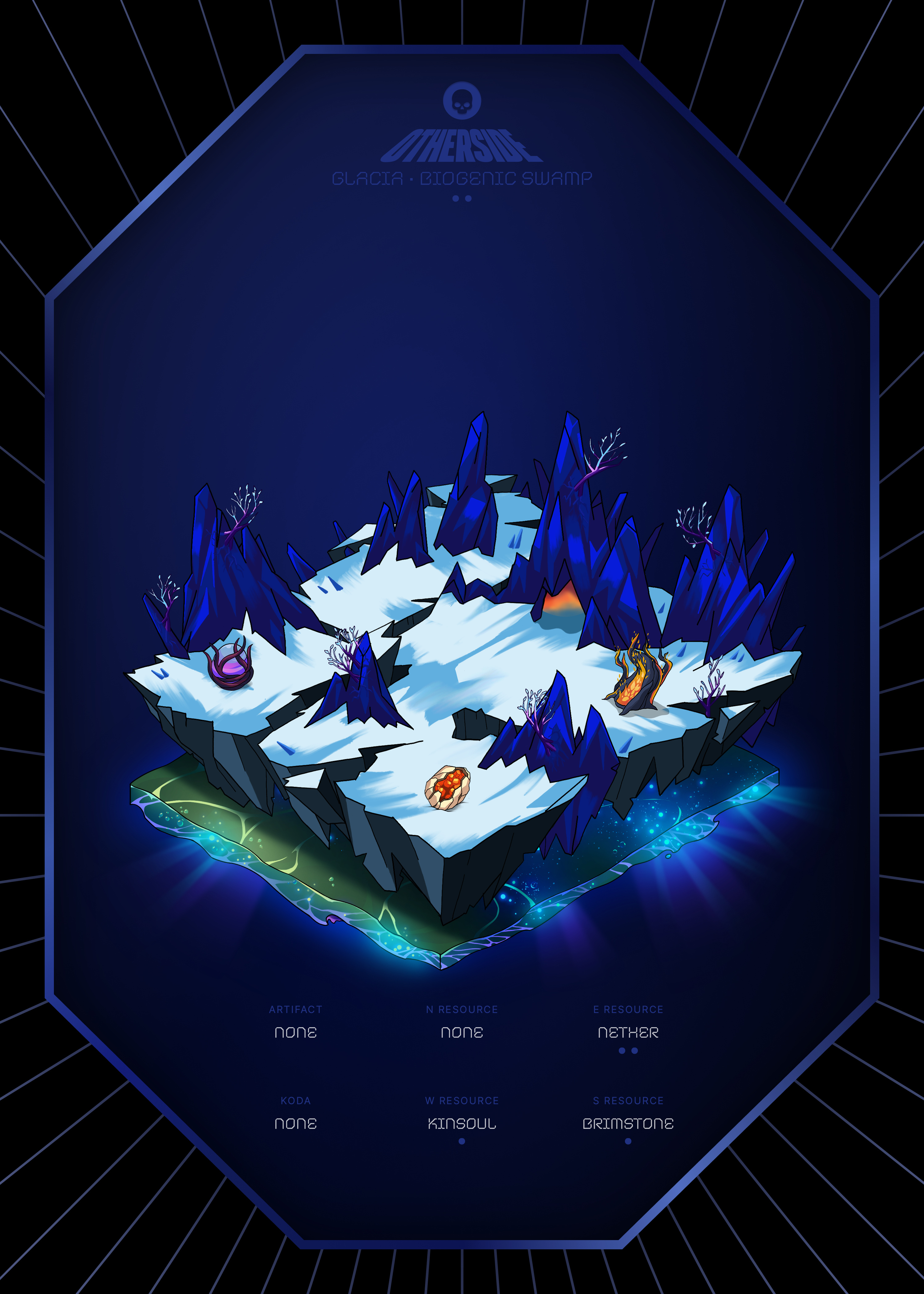 Otherdeed #8408 — Glacia