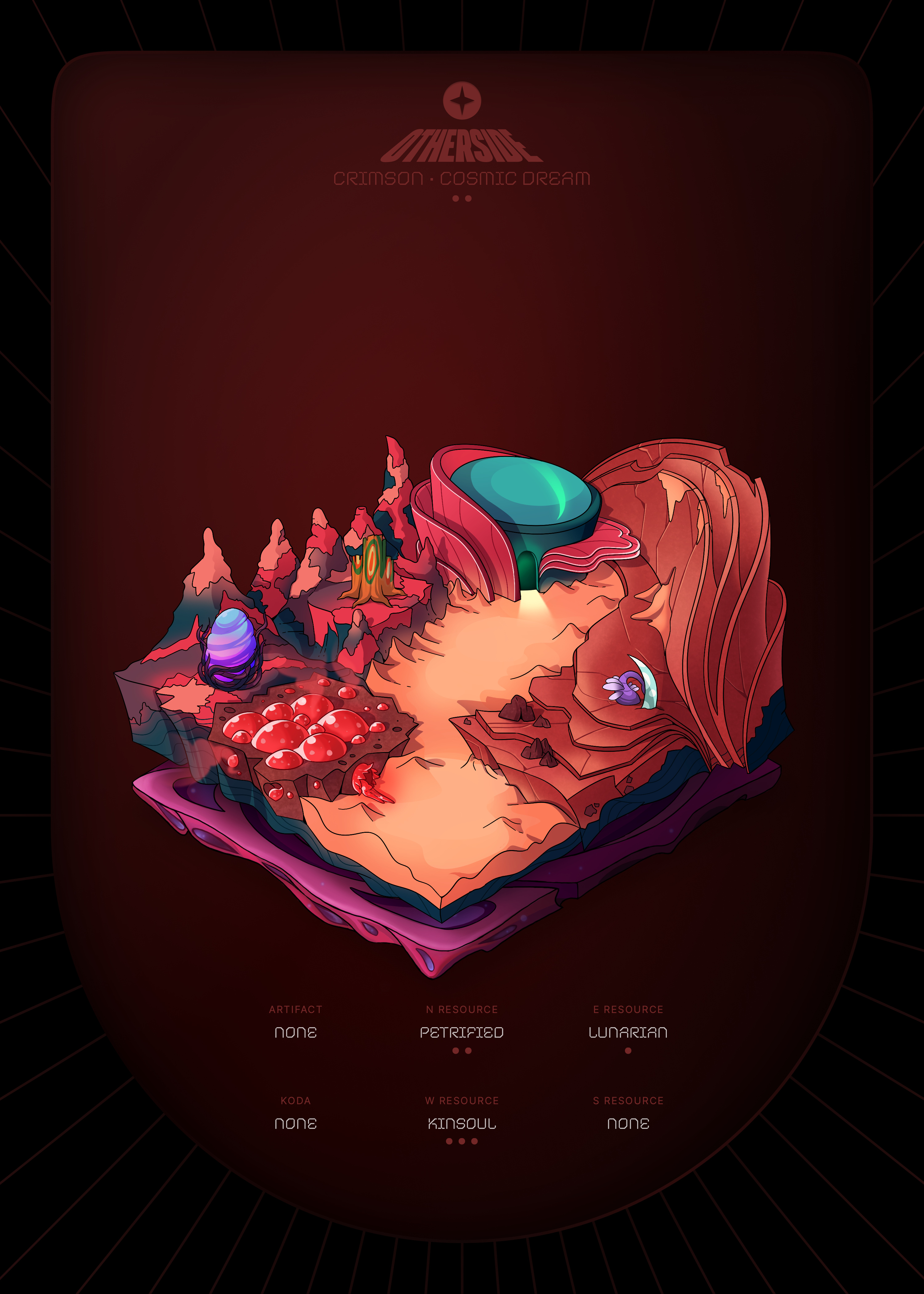 Otherdeed #97307 — Crimson