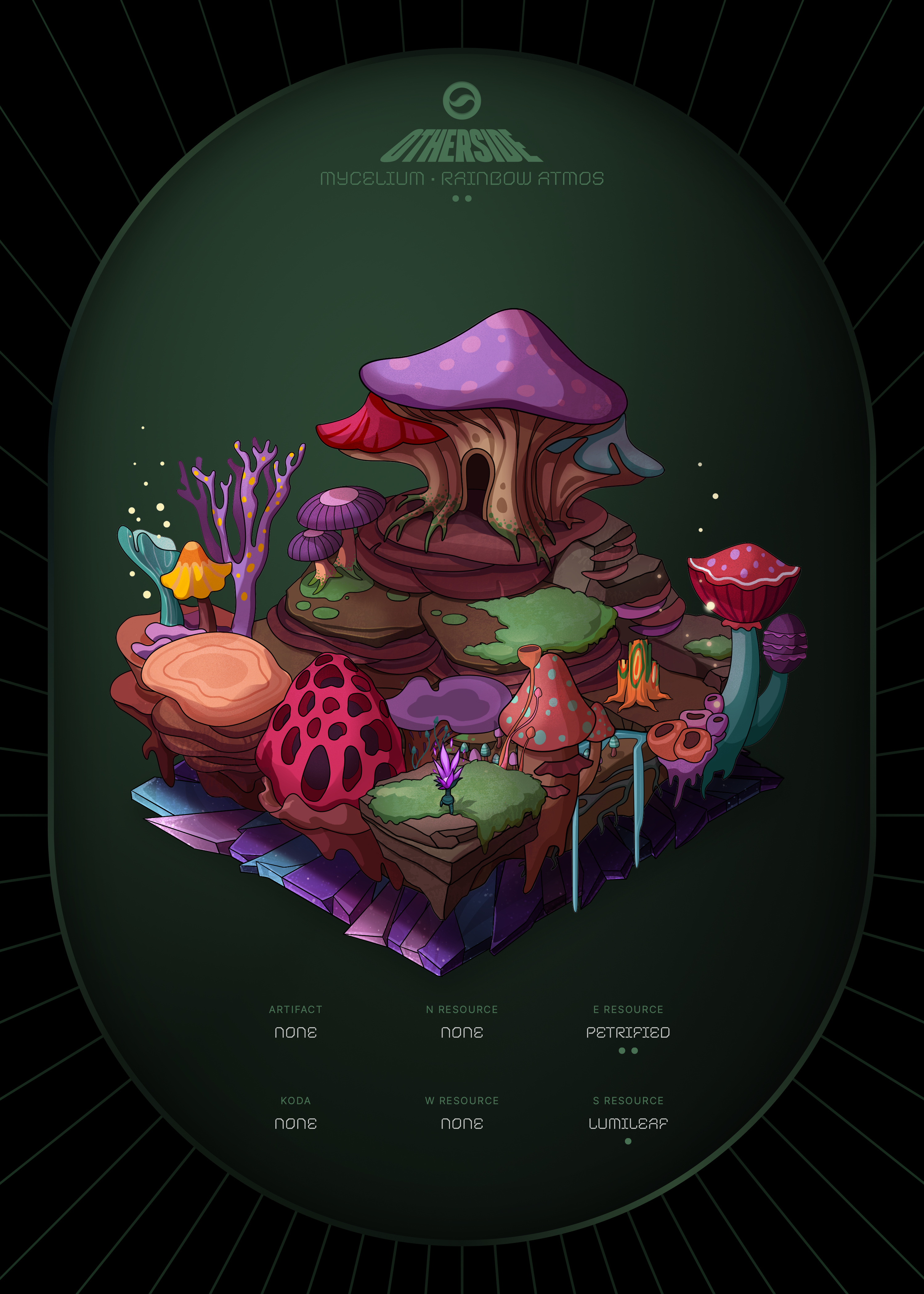 Otherdeed #86418 — Mycelium