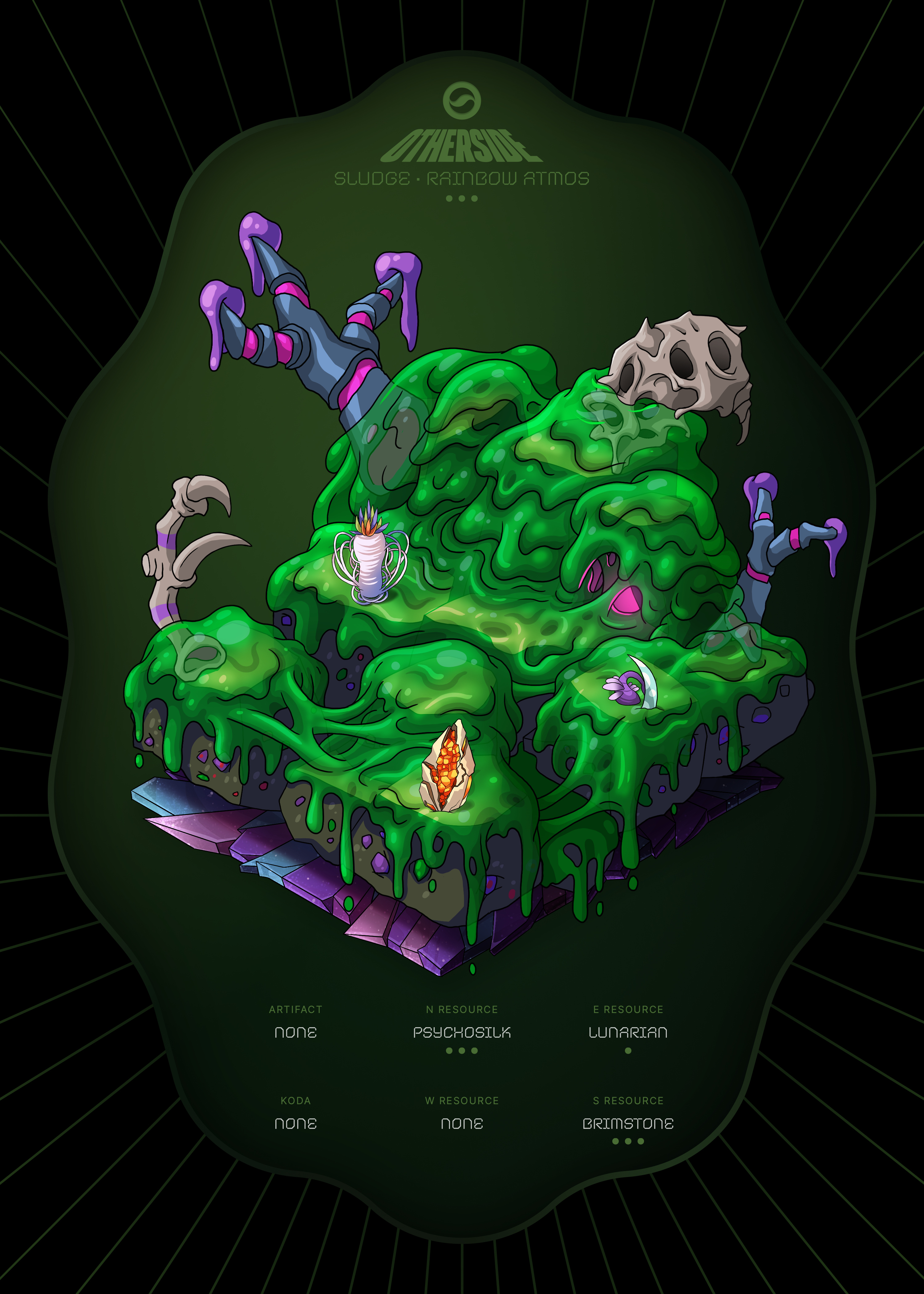 Otherdeed #77664 — Sludge
