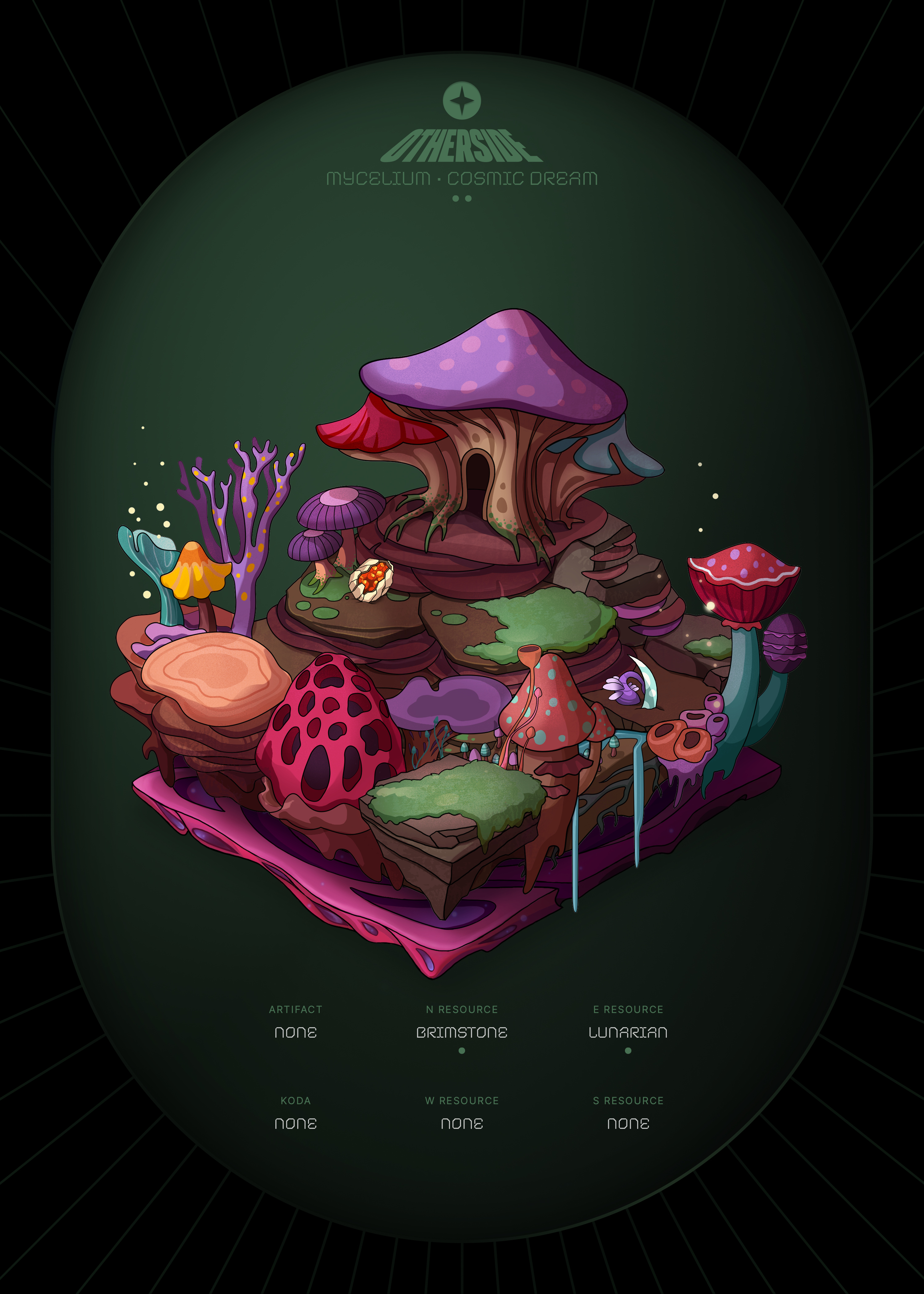 Otherdeed #39198 — Mycelium