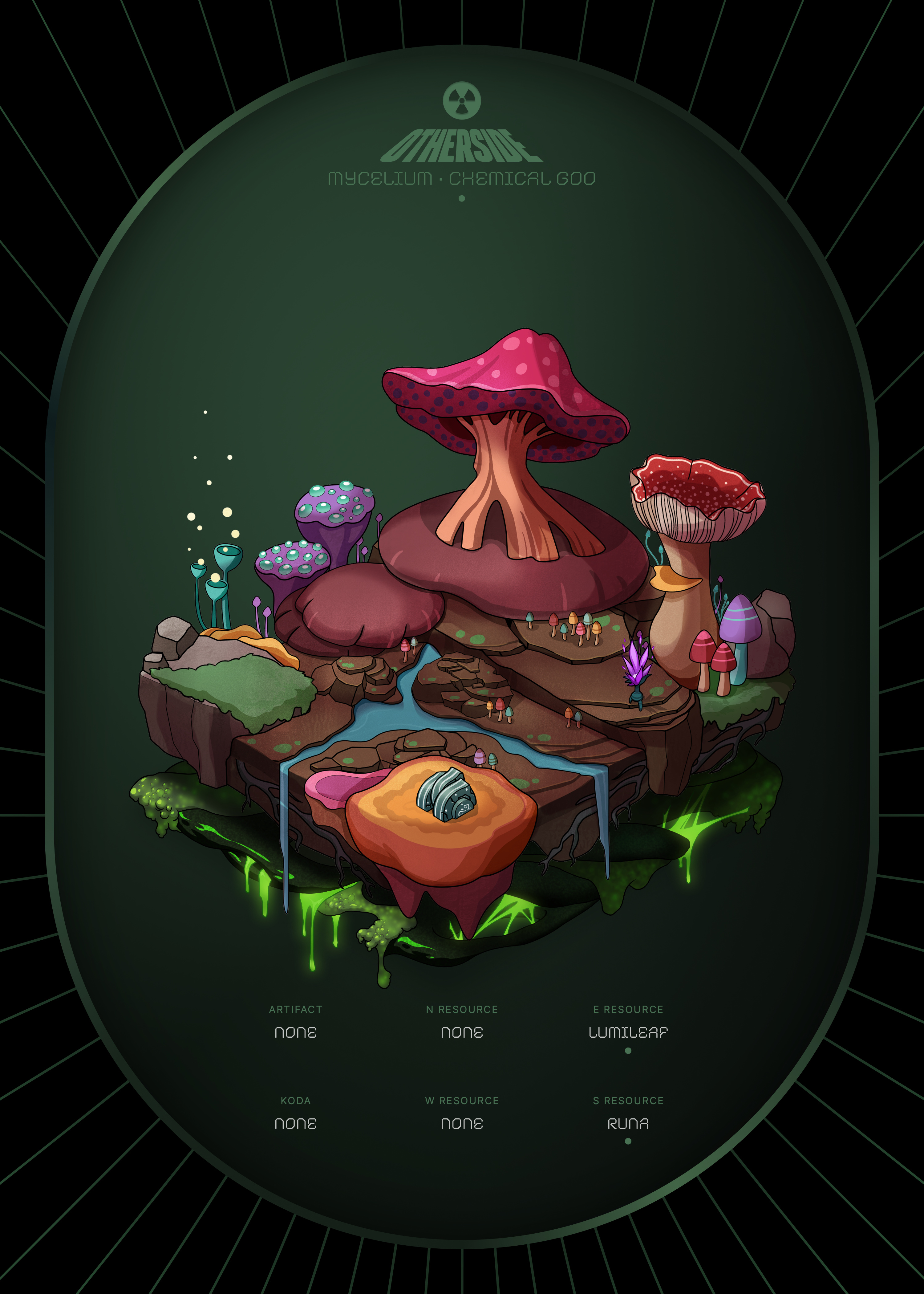 Otherdeed #29071 — Mycelium